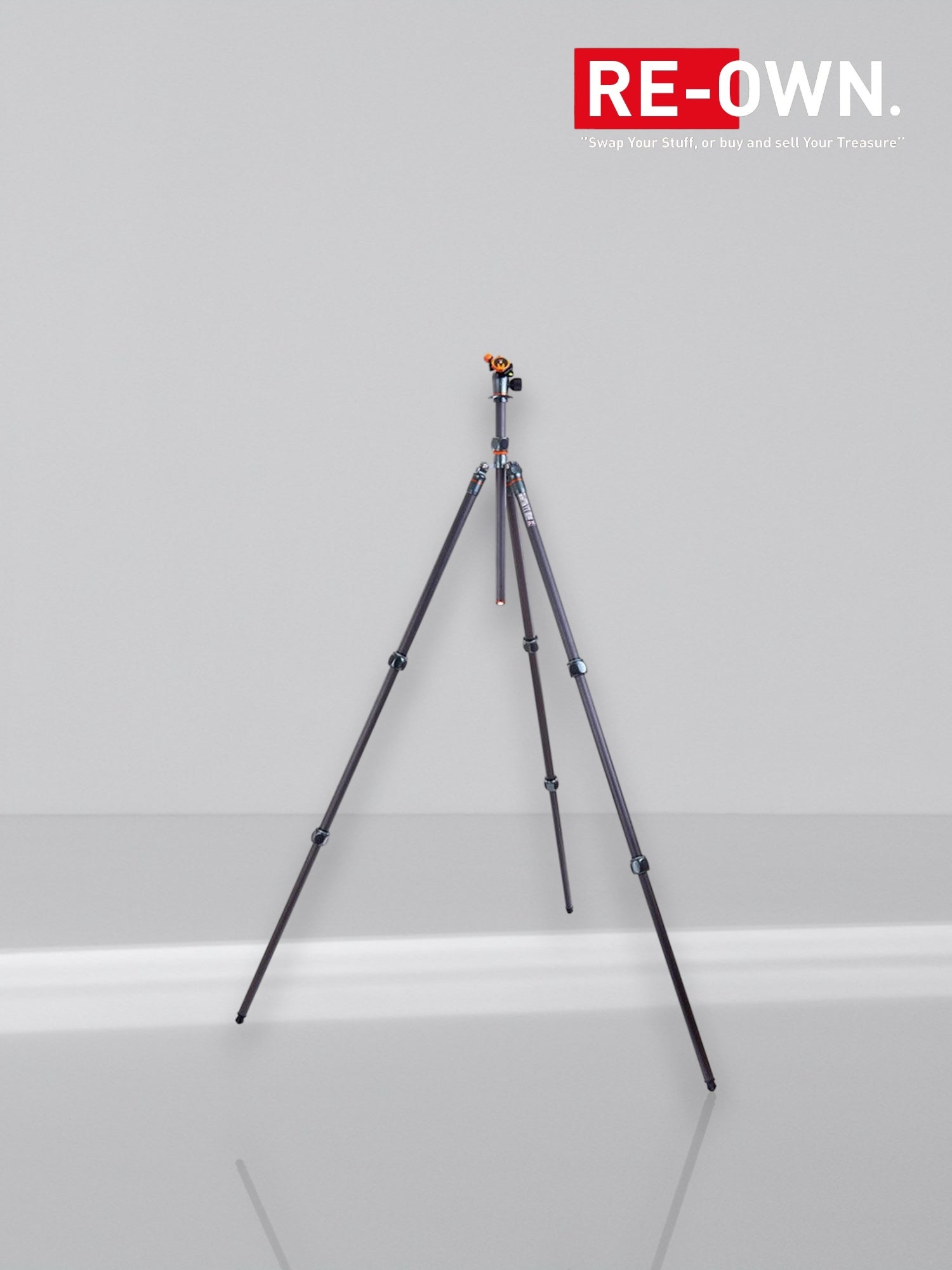 3 Legged Thing Pro 2.0 Winstn Carbon Tripod + AirHedPro Grey