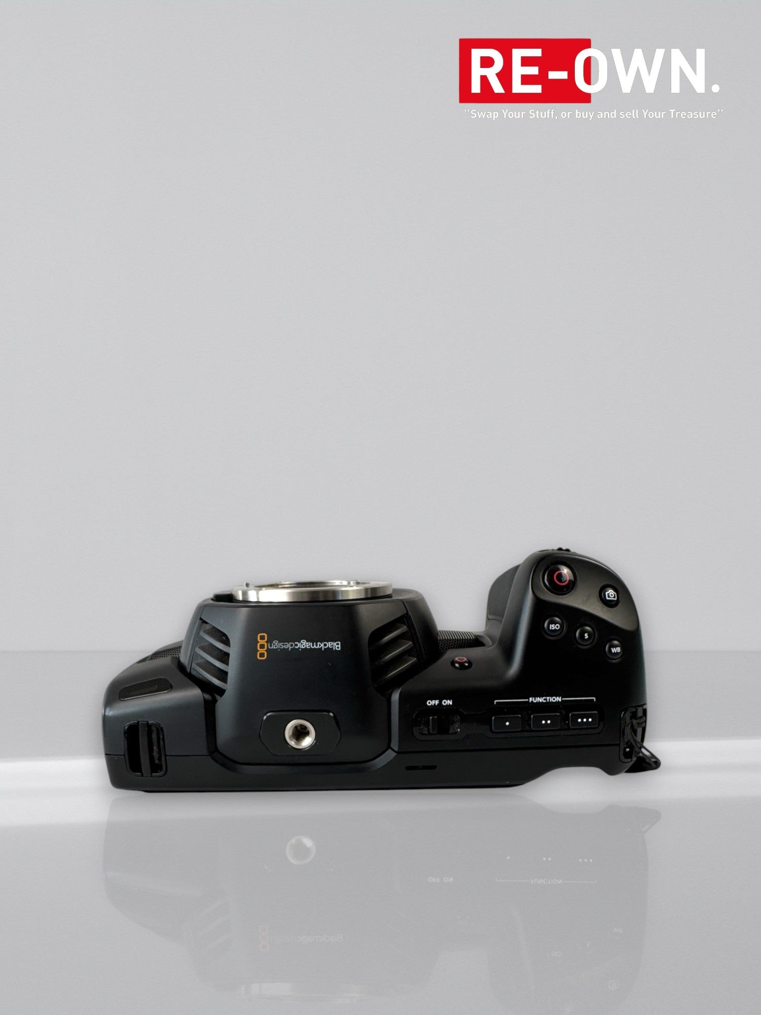 Blackmagic Pocket Cinema Camera 4K+ (extras & box)