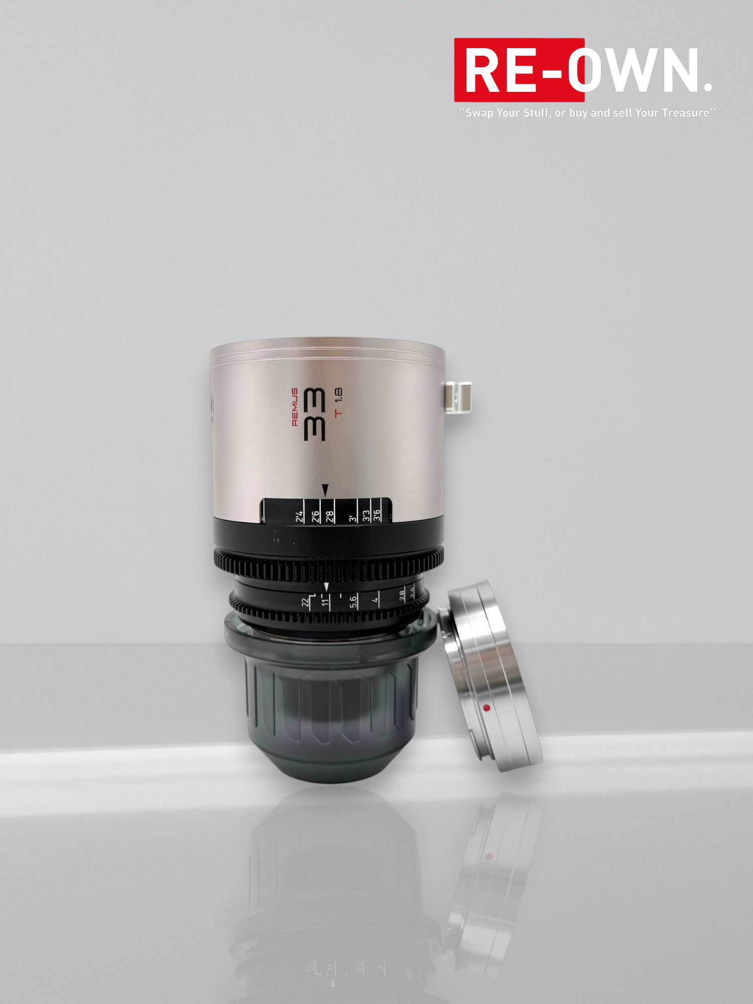 GREAT JOY BLAZAR REMUS 1.5x 33mm T1.8 Cine Lens for Canon EF-Mount +PL