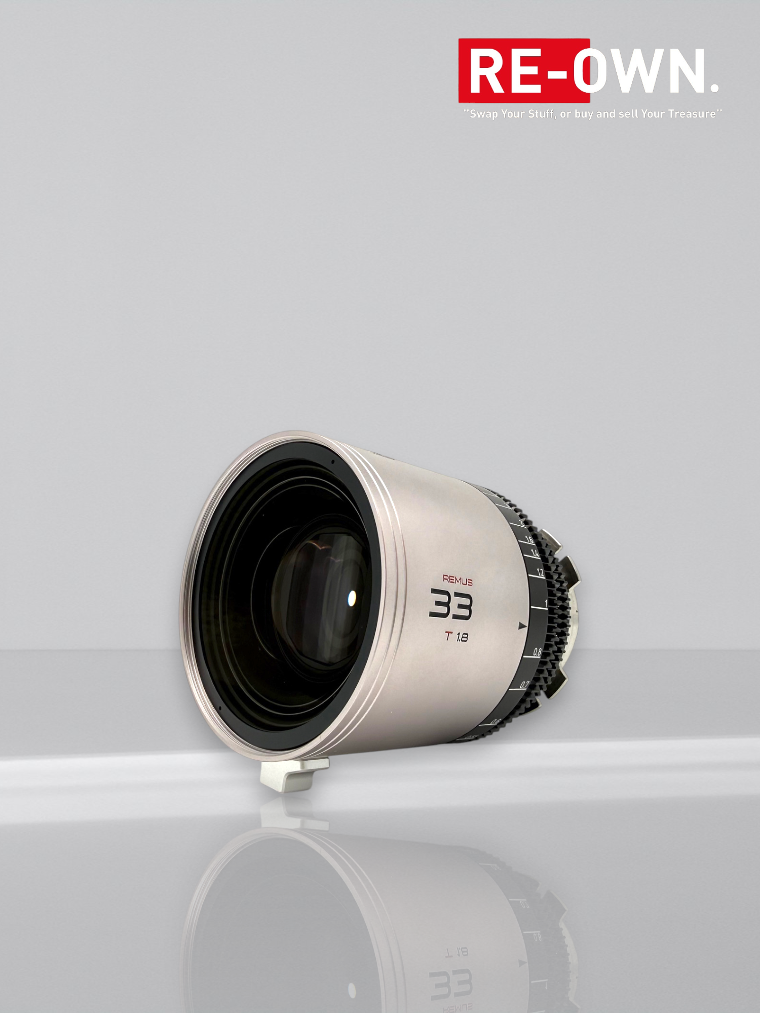 GREAT JOY BLAZAR REMUS 1.5x 33mm T1.8 Cine Lens for Canon EF-Mount +PL