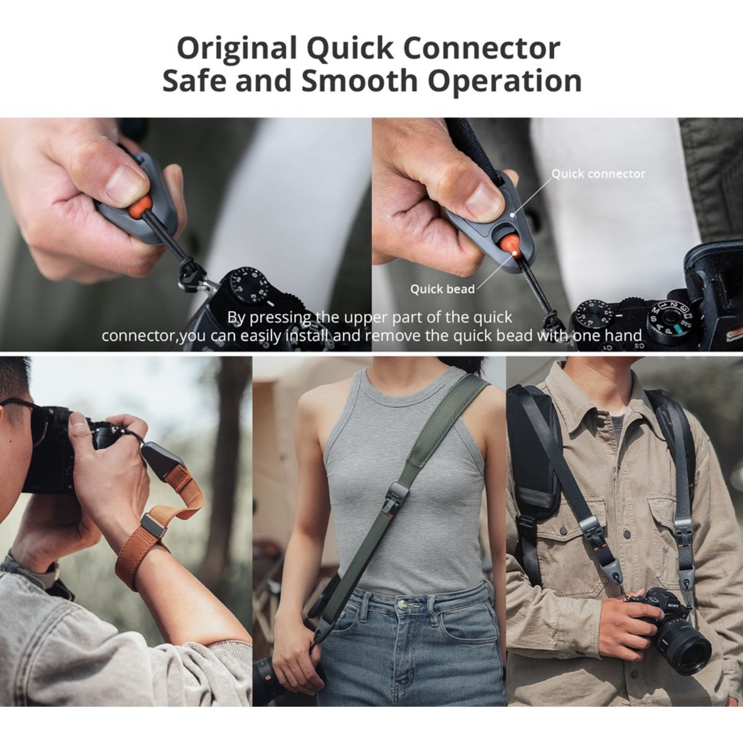 Pgytech Camera Shoulder Strap(Rock Grey)