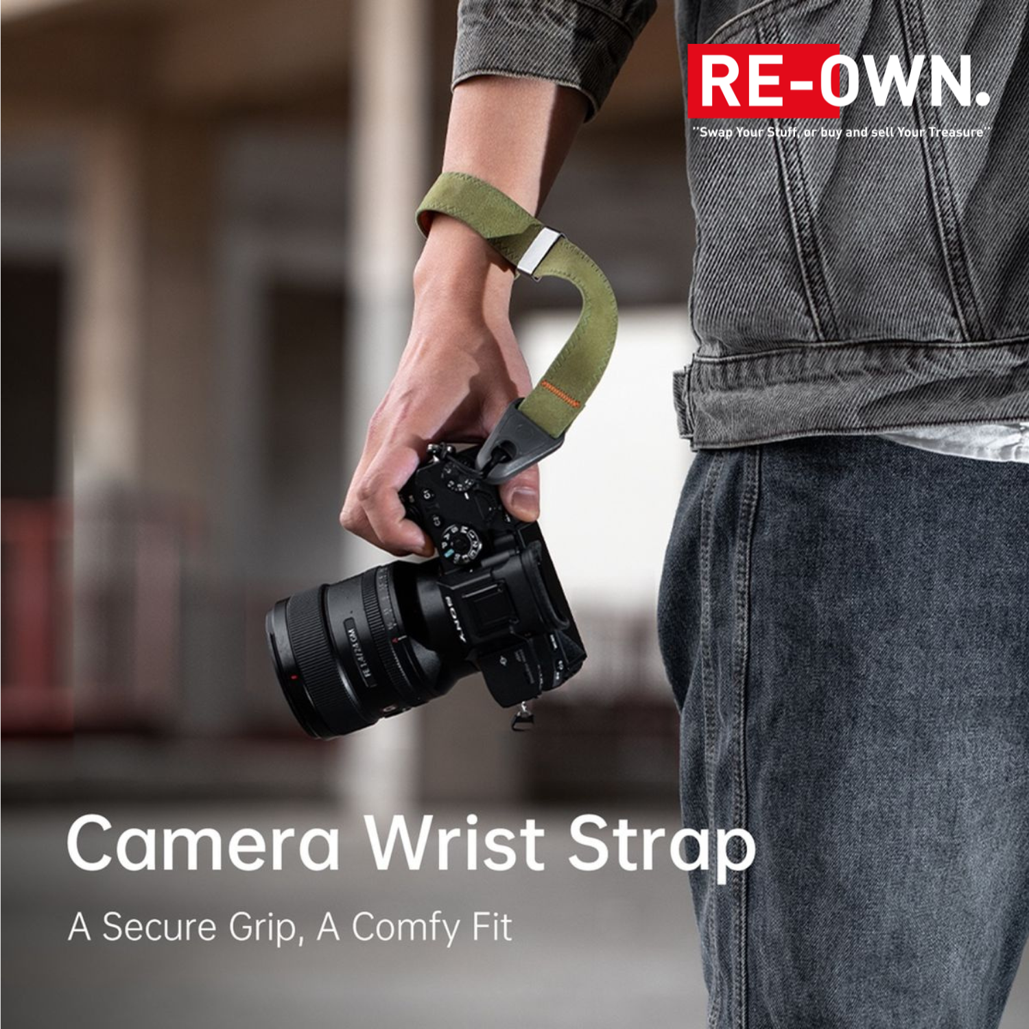 Pgytech Camera Wrist Strap (Deep Grey)