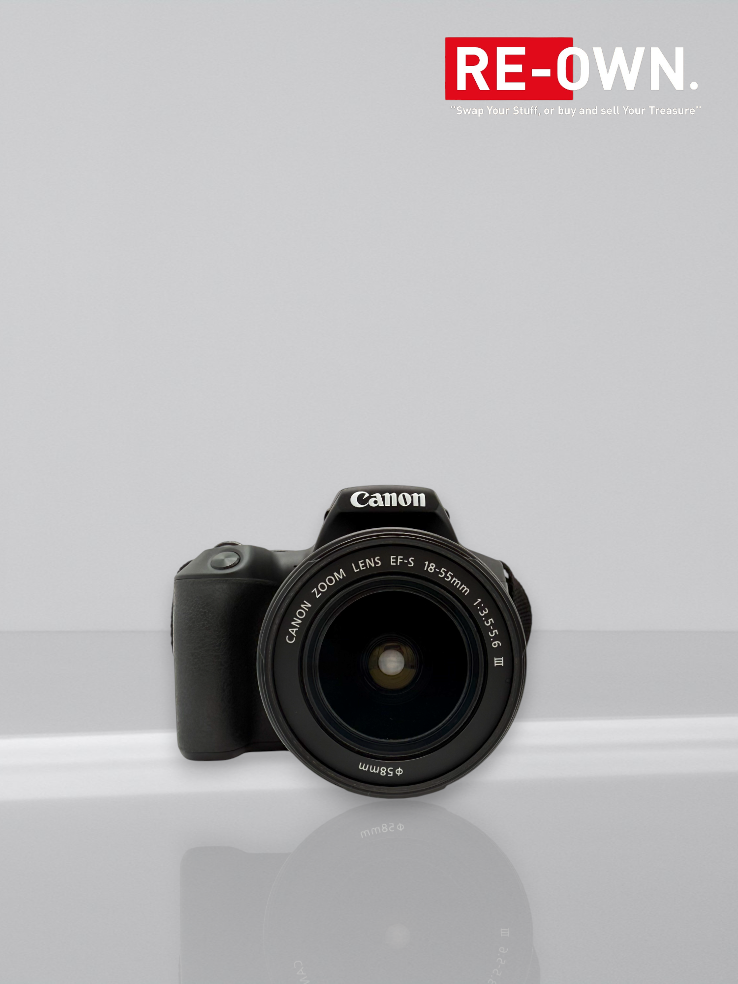 Canon Eos 250D + Canon EF 18-55mm lens