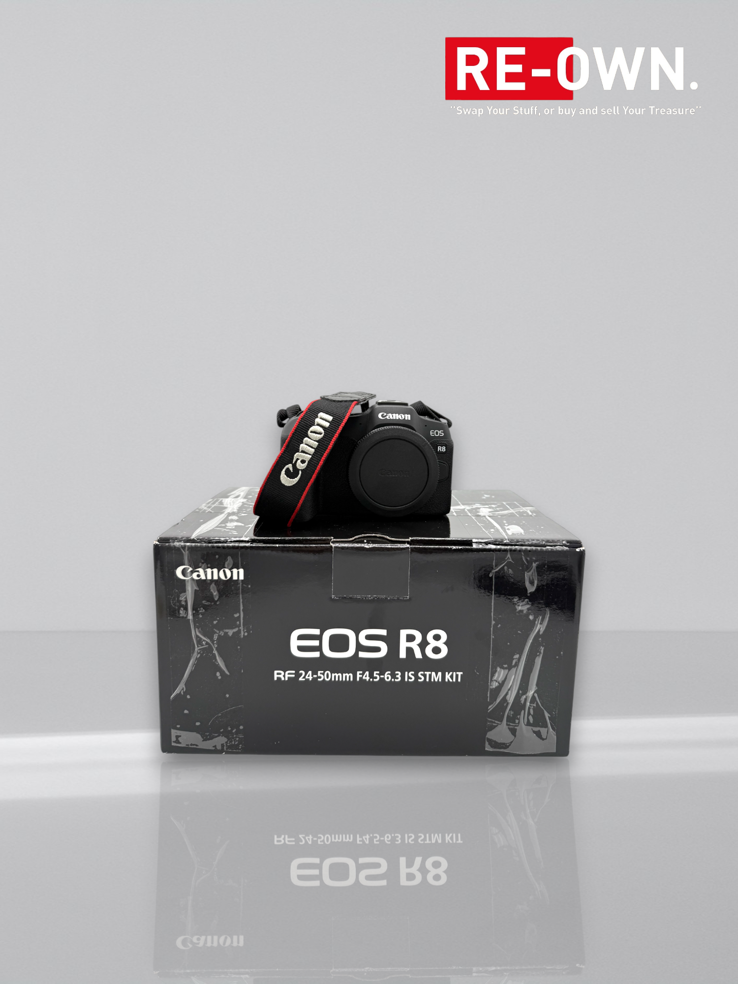 Canon Eos R8 body (413 clicks) + Gratis Sd card met 128GB