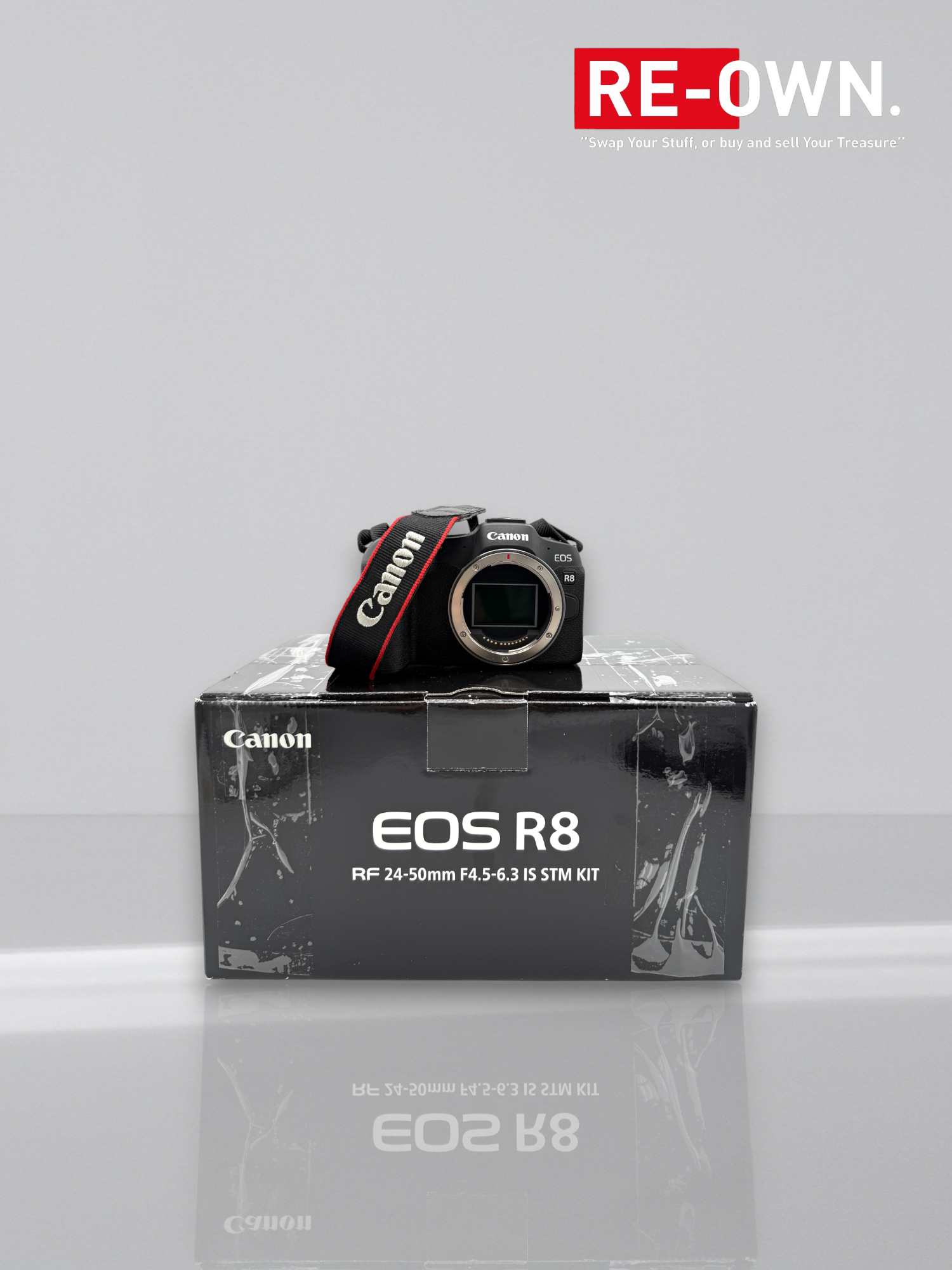 Canon Eos R8 body (413 clicks) + Gratis Sd card met 128GB