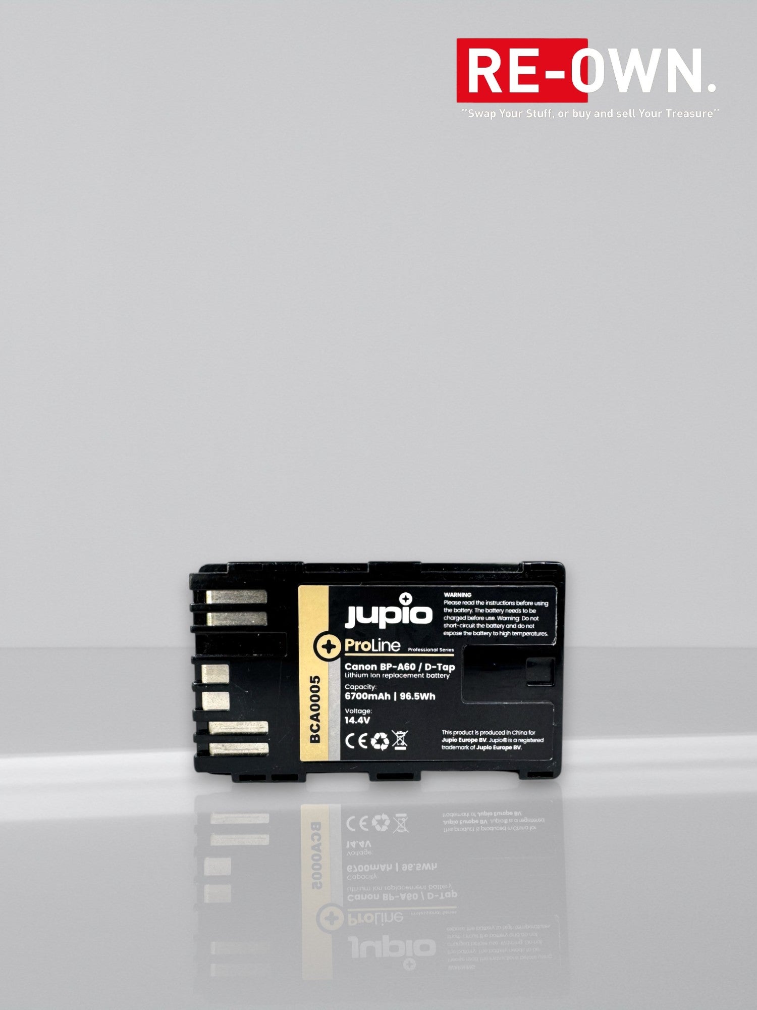 Jupio for Canon BP-A60 Proline accu D-Tap/USB output