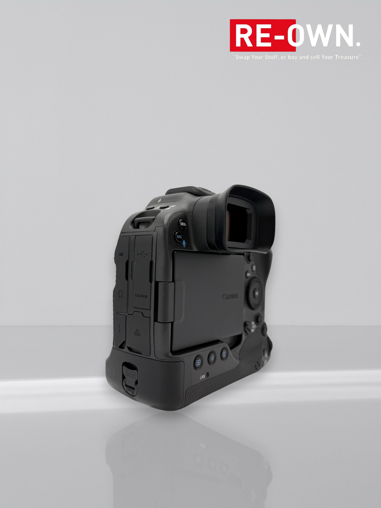 Canon eos R3 body + extra Canon batterij (incl. BTW factuur)