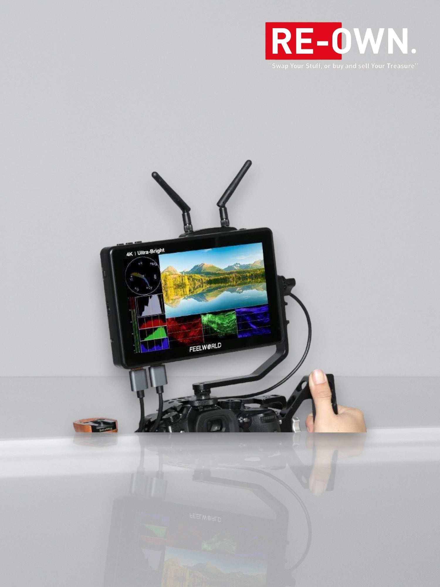 FEELWORLD LUT7 PRO 7 Inch 2200nits 3D Touch Screen Monitor(BTW factuur)