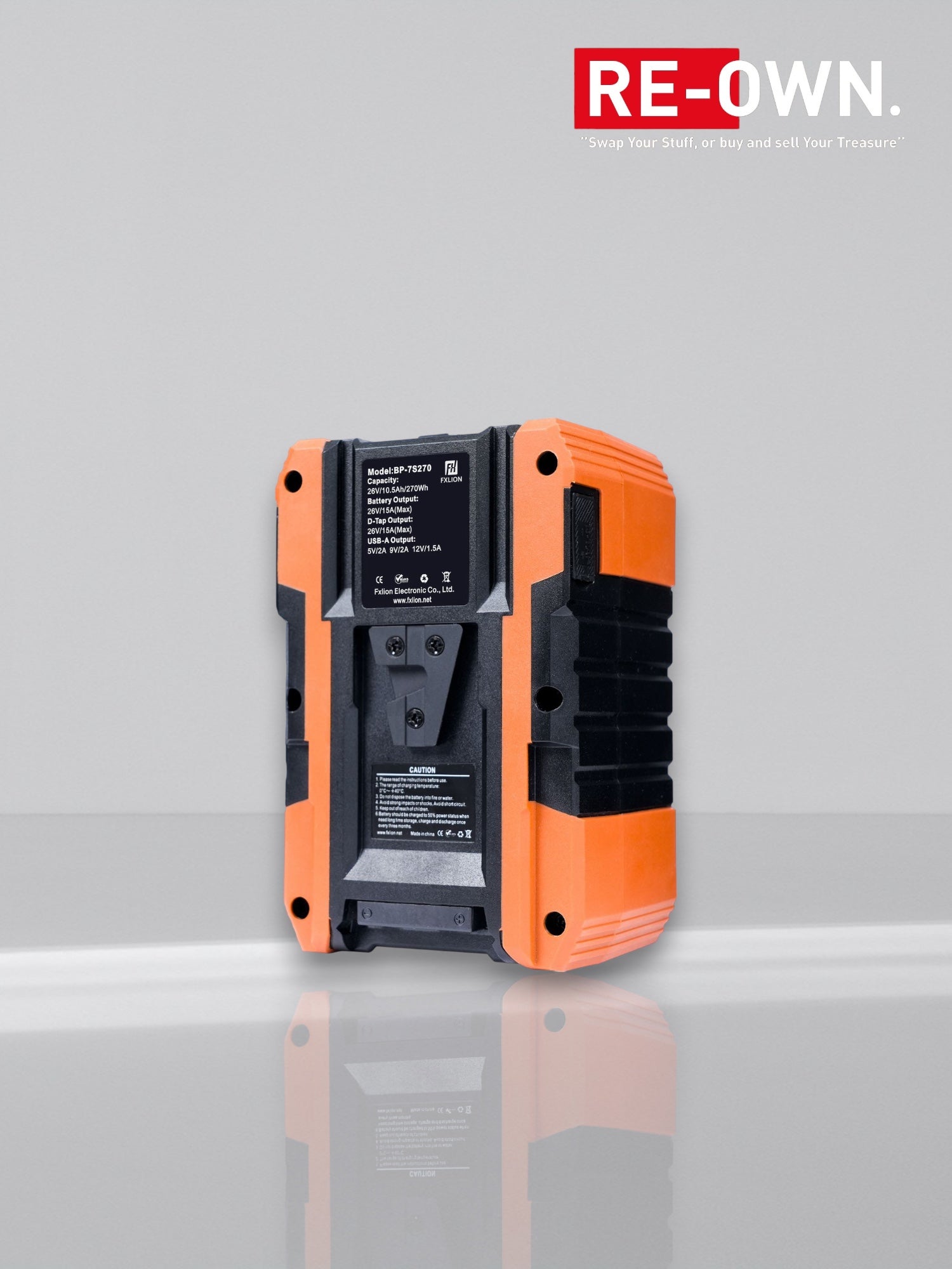 FXLion 26V Battery - 26V / 270WH V-Mount Battery