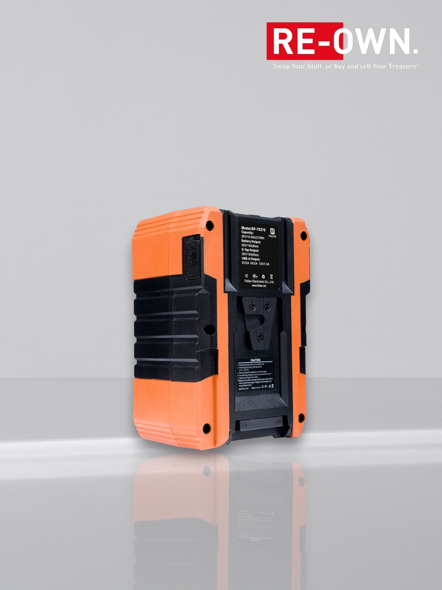 FXLion 26V Battery - 26V / 270WH V-Mount Battery