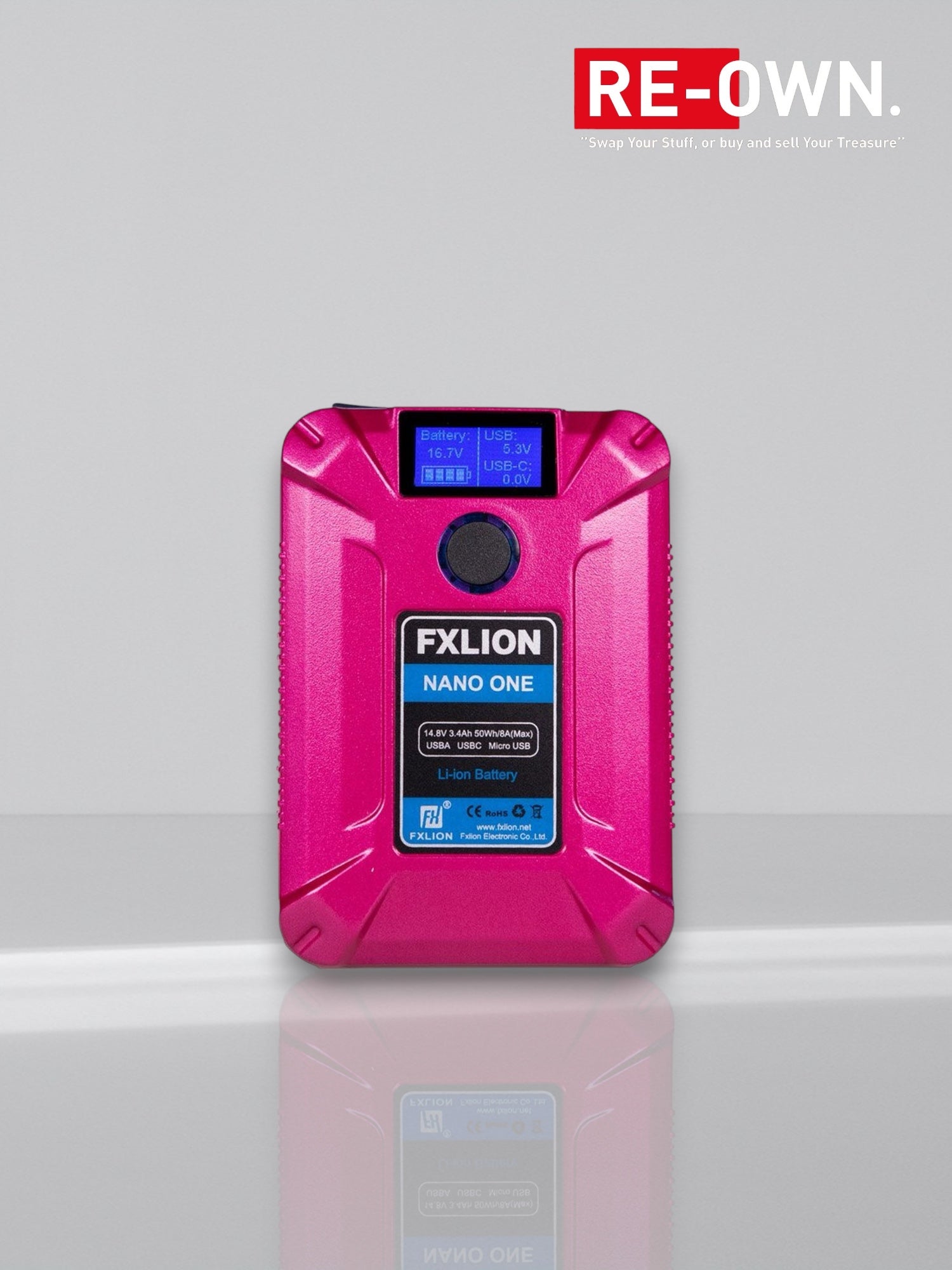 FXLion Nano ONE (Pink) 14.8V/50WH V-Lock