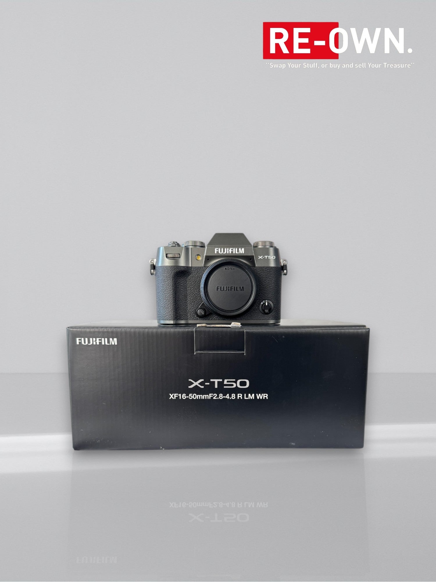 Fujifilm X-T50 body Charcoal (+ extra's)