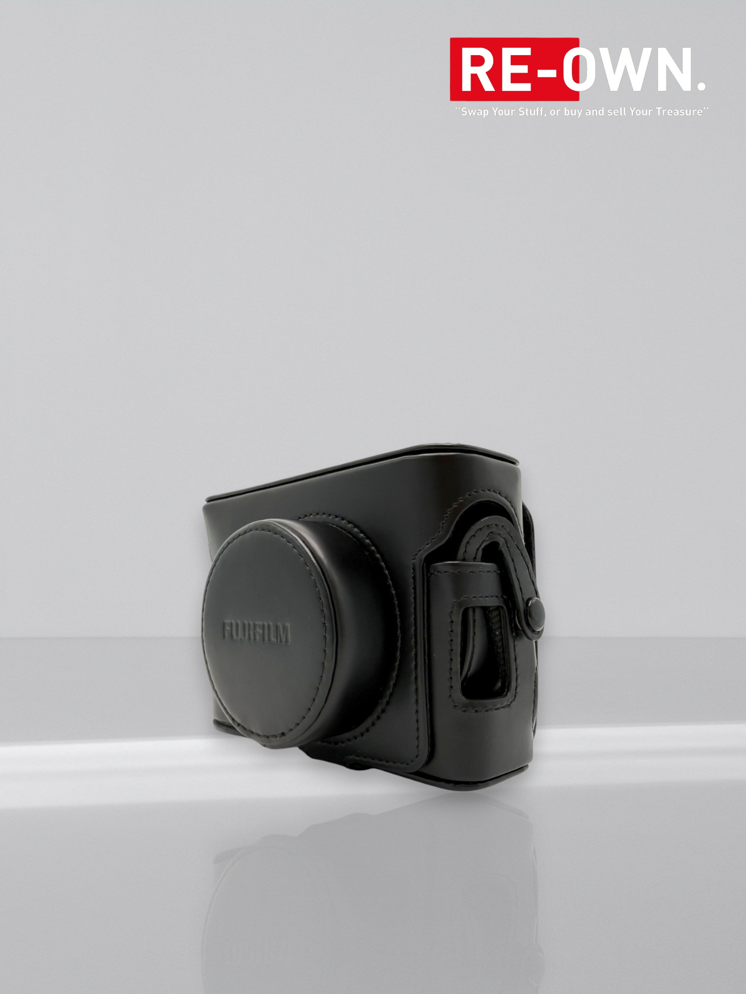 Fujifilm LC-X100V Leather Cas zwart (Geschikt voor Fuji x100V & X100VI)