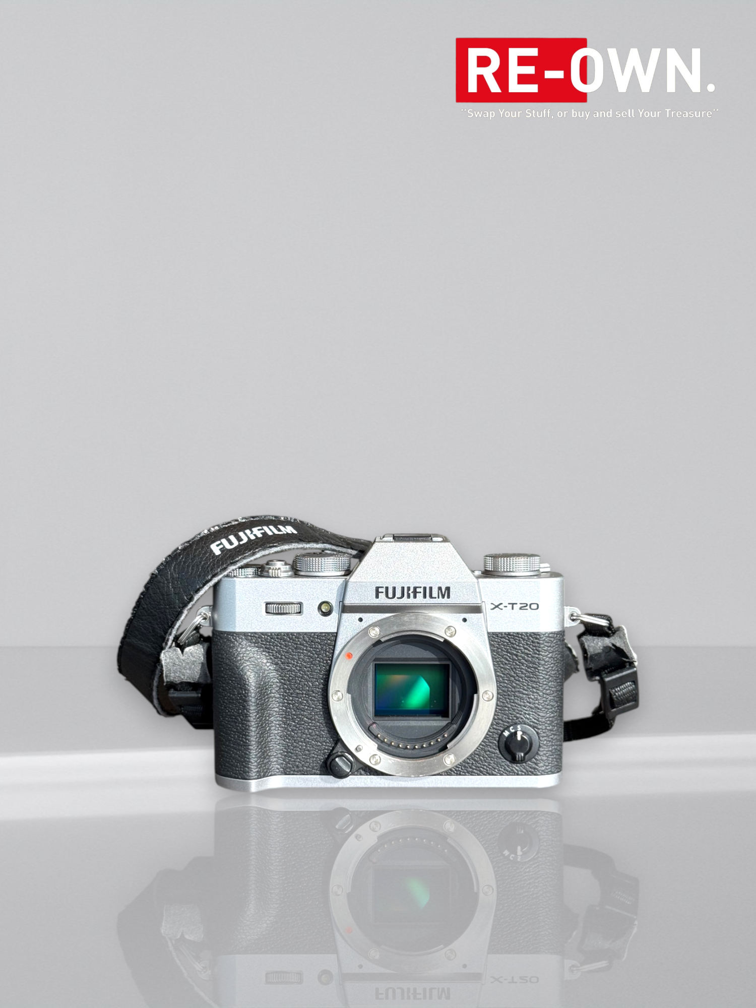 Fuji / Fujifilm x-t20 body Silver