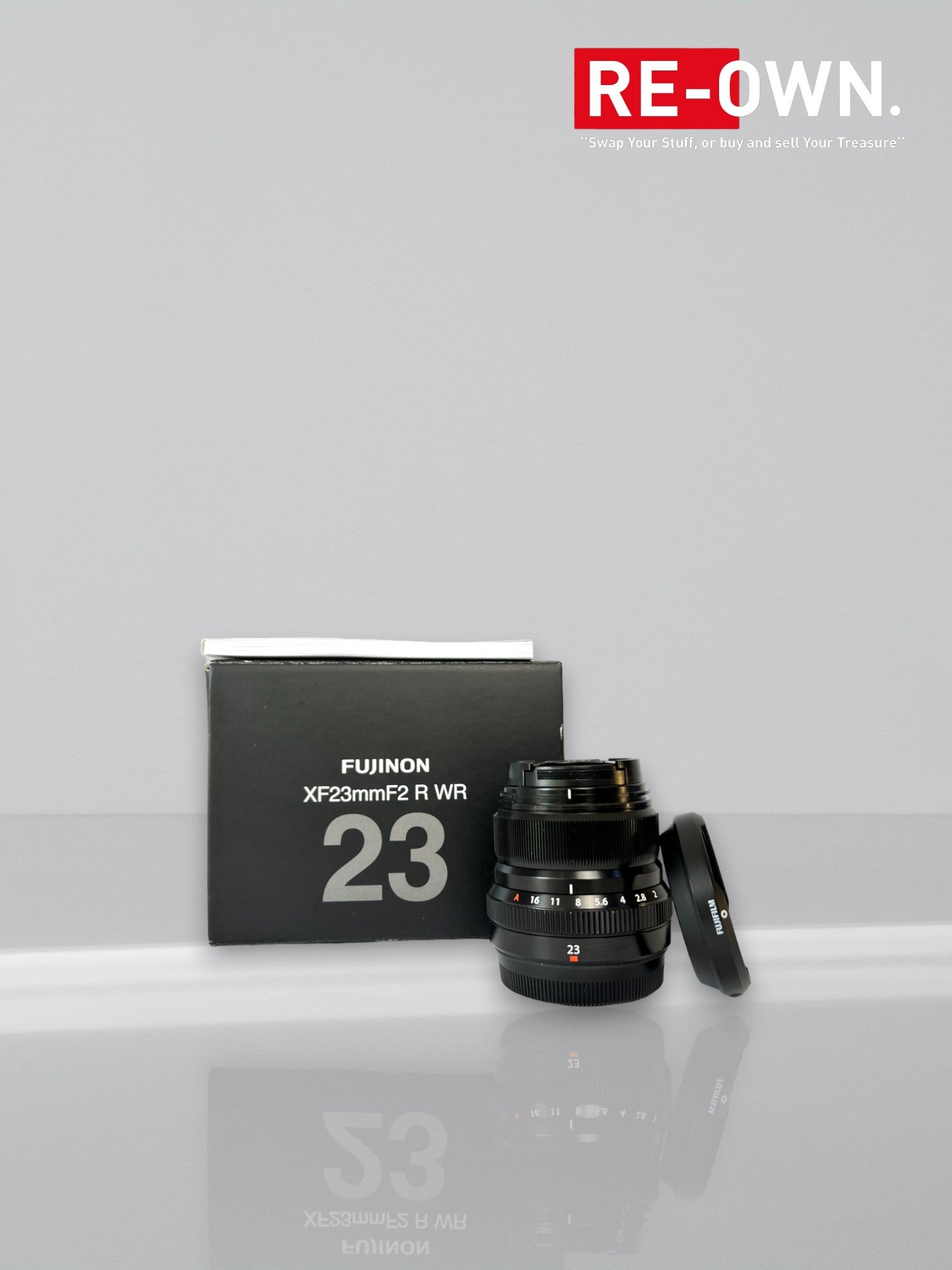 Fujifilm XF 23mm F/2.0 R WR Zwart + gratis Filter