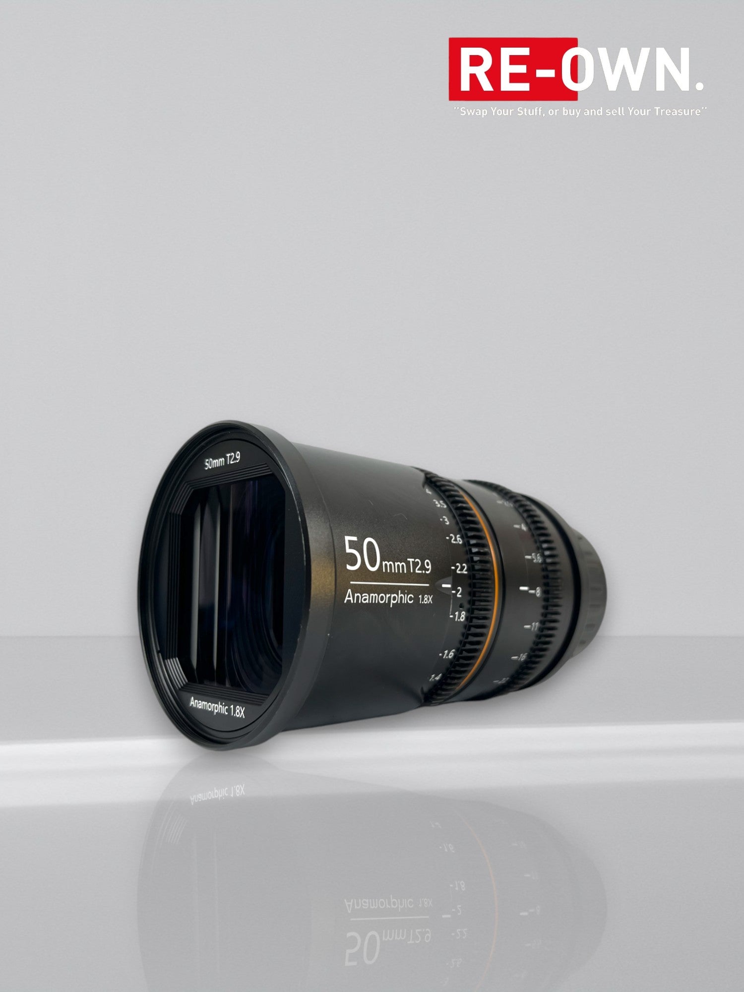 Great Joy 50mm T2.9 1.8x Anamorphic lens Canon EF + PL mount