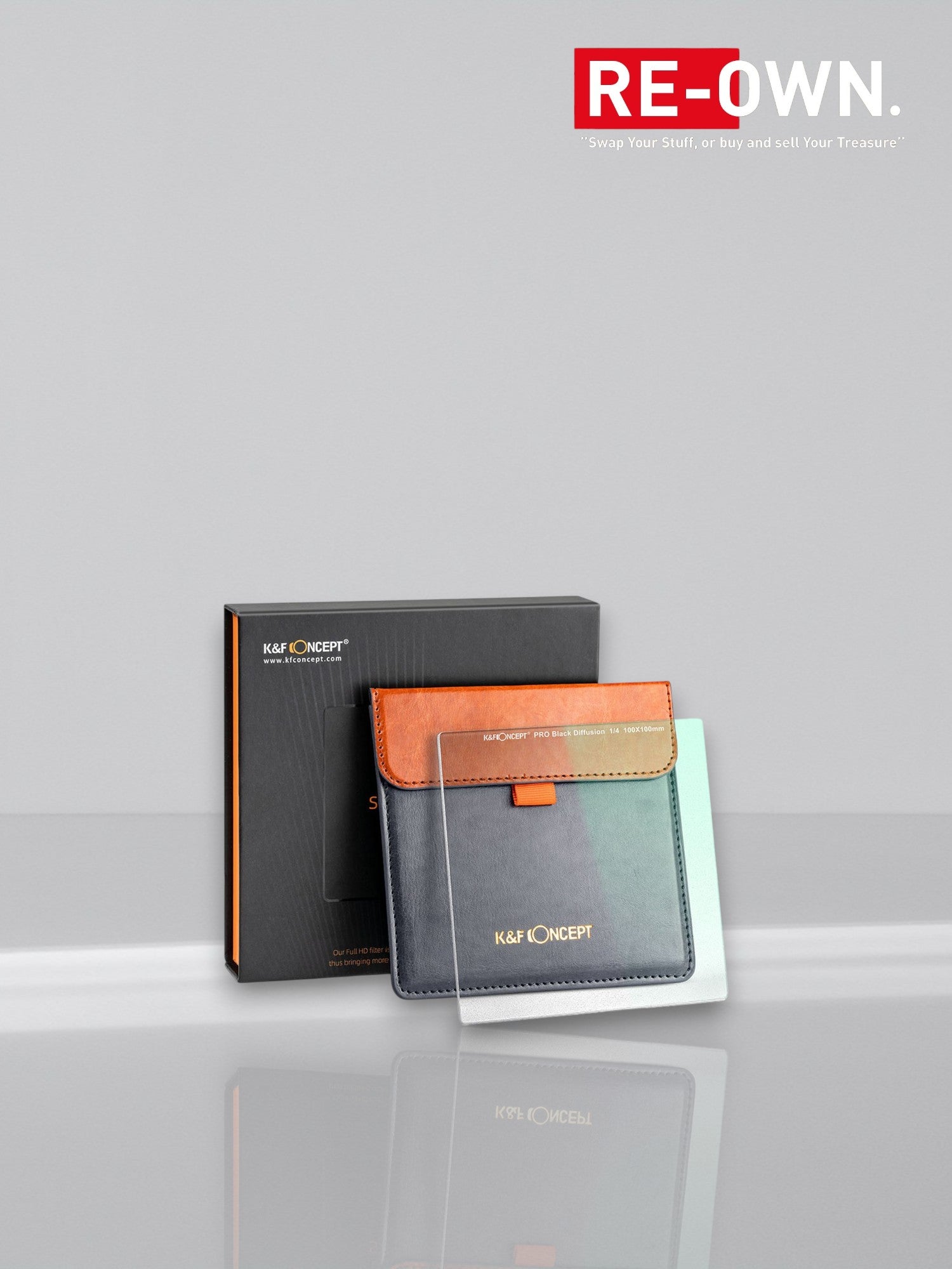 K&F Concept 100x100 1/4 Black Diffusion Filter