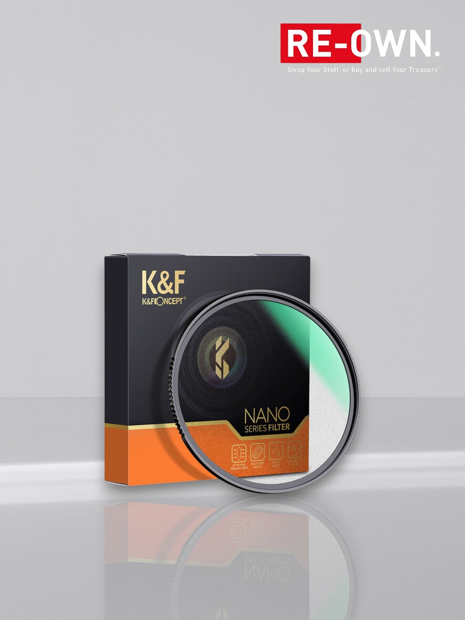 K&F Concept 1/1 Black Mist Filter Nano X 49mm