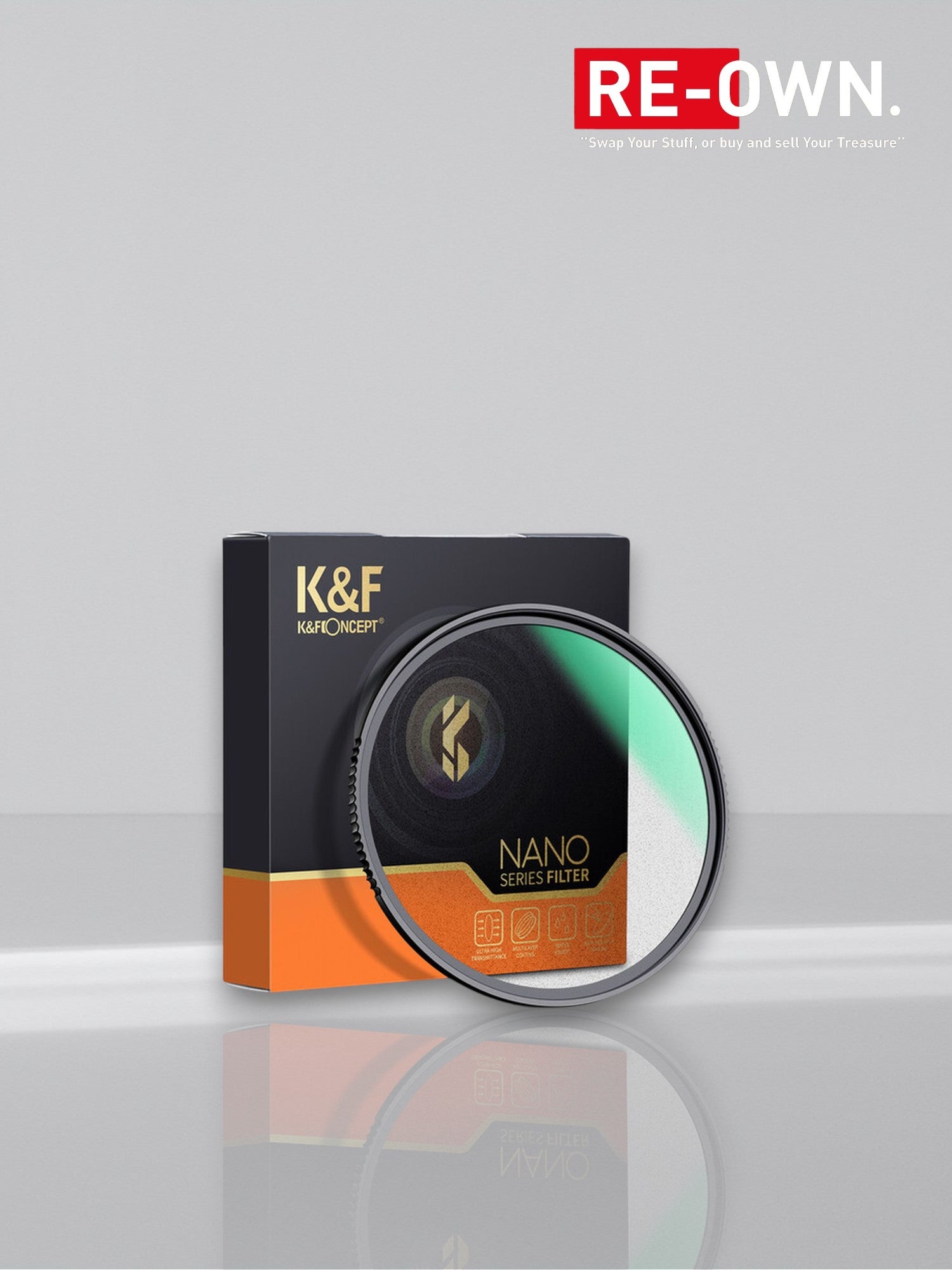 K&F Concept 1/1 Black Mist Filter Nano X 58mm