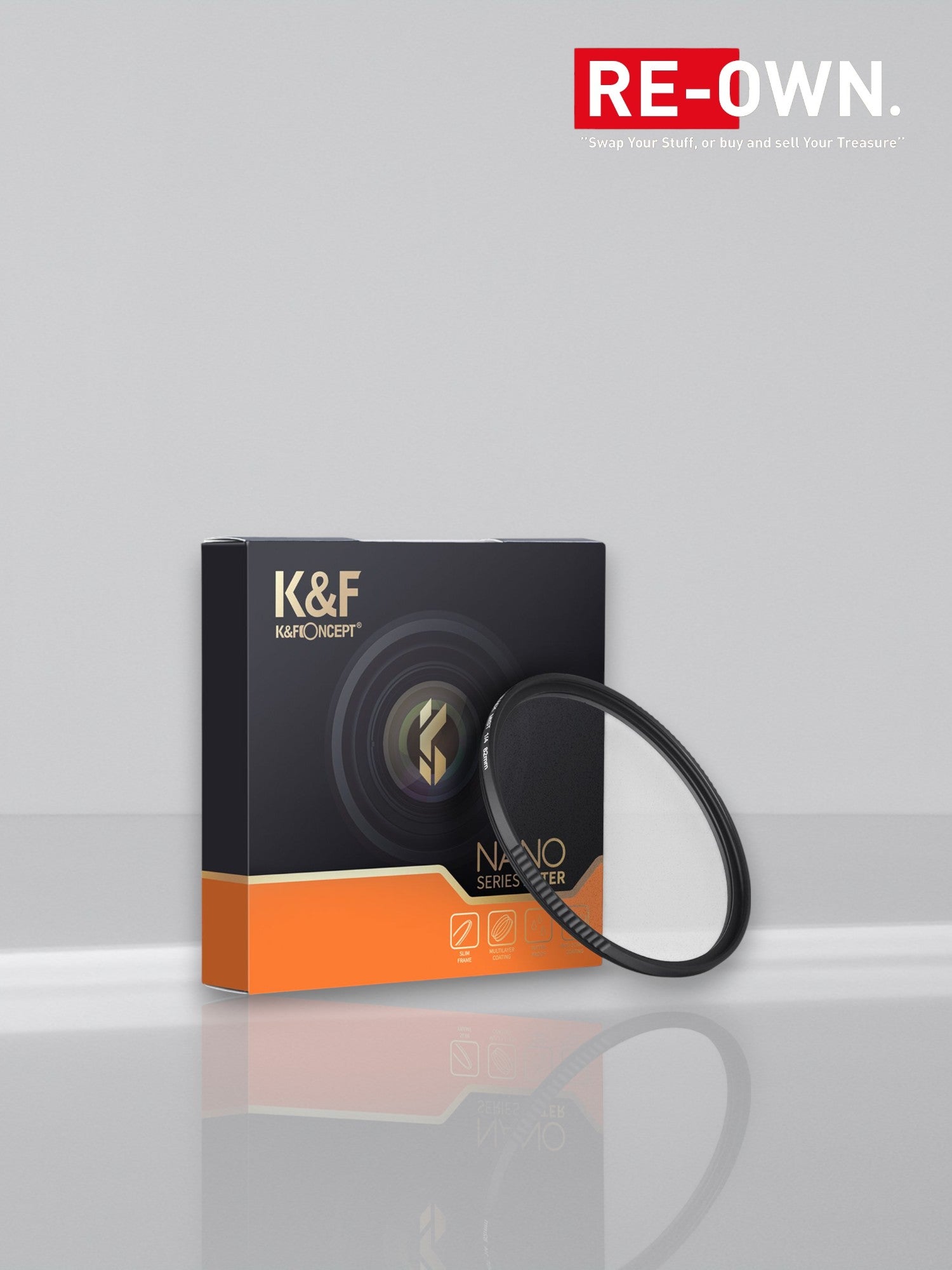 K&F Concept 1/4 Black Mist Filter Nano X - 46mm