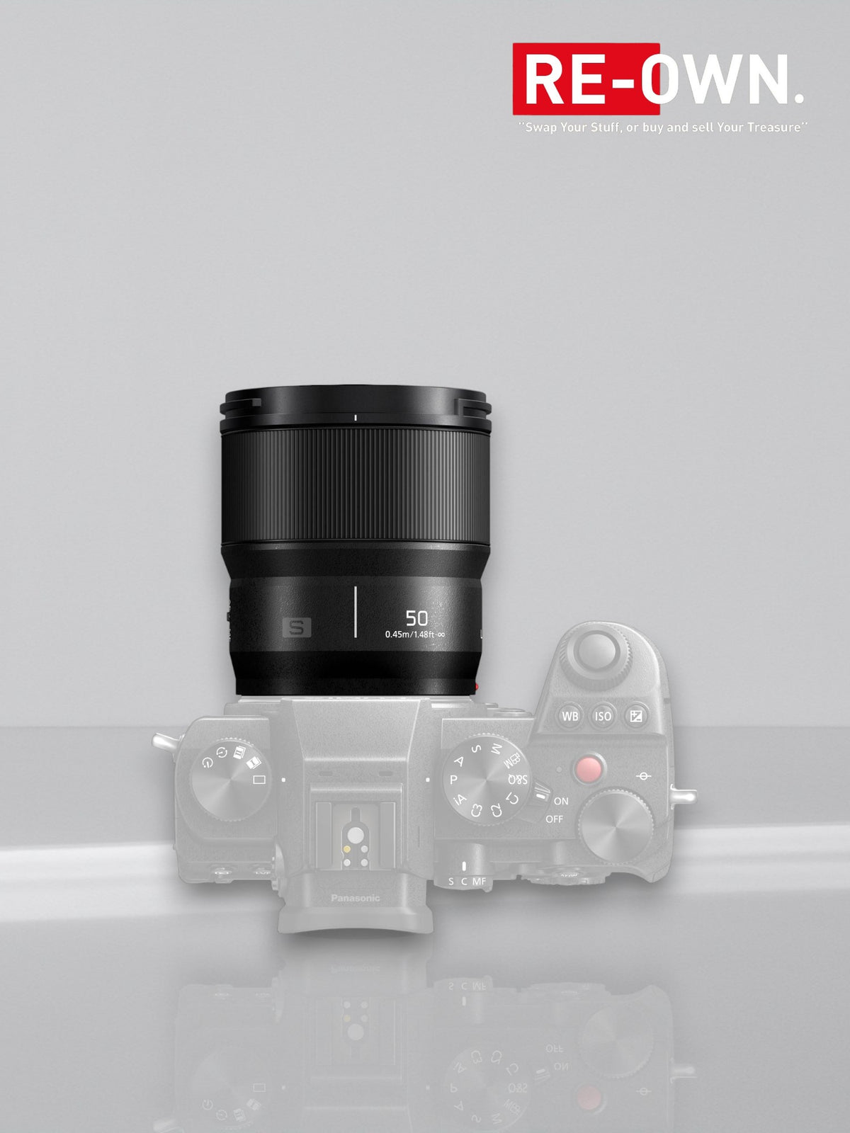 Panasonic LUMIX S 50mm f/1.8 L-Mount Black