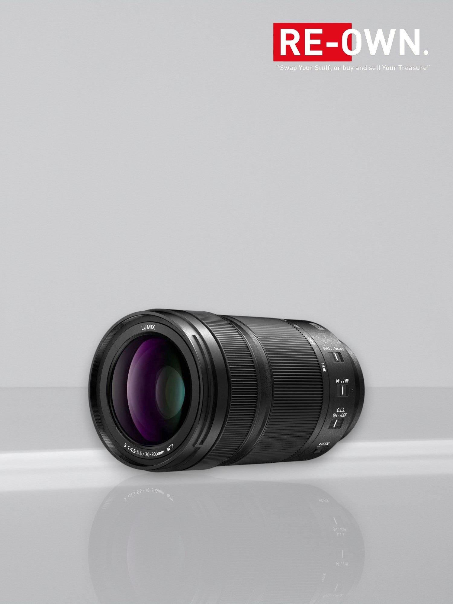 Panasonic LUMIX S 70-300mm f/4.5-5.6 Macro OIS L-Mount Black
