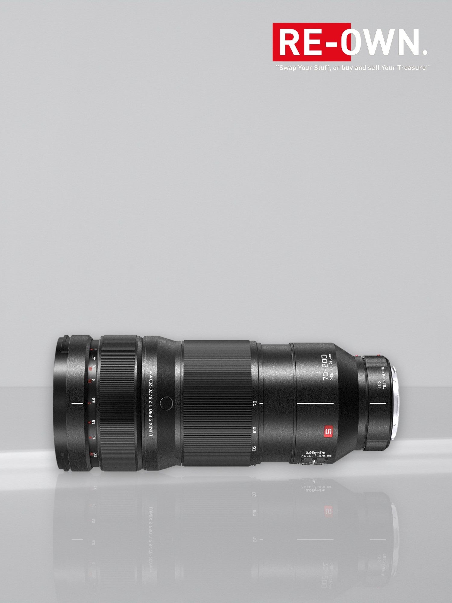 Panasonic LUMIX S Pro 70-200mm f/2.8 L-Mount Black
