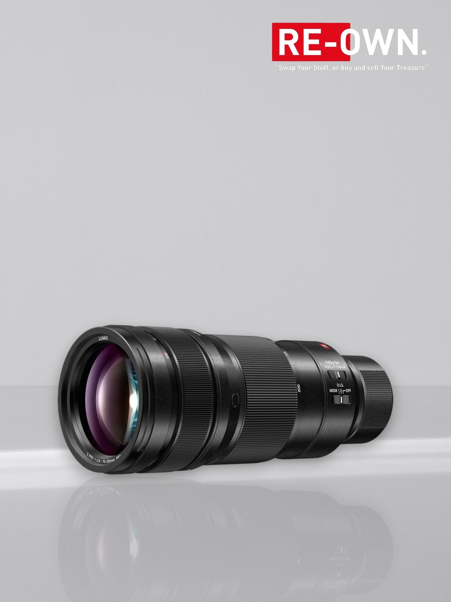 Panasonic LUMIX S Pro 70-200mm f/2.8 L-Mount Black