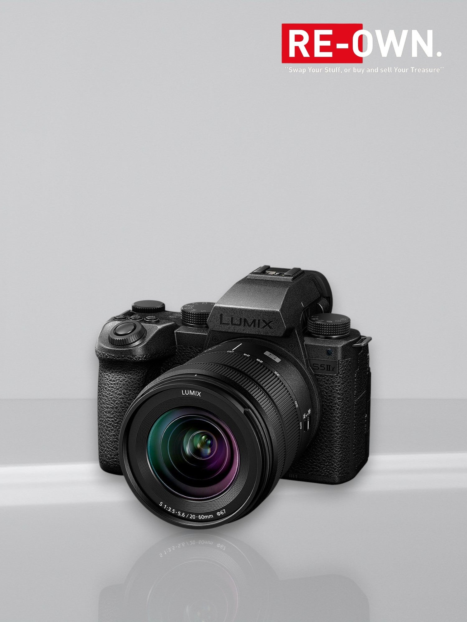 Panasonic LUMIX S5II X + 20-60mm f/3.5-5.6 + 50mm f1.8