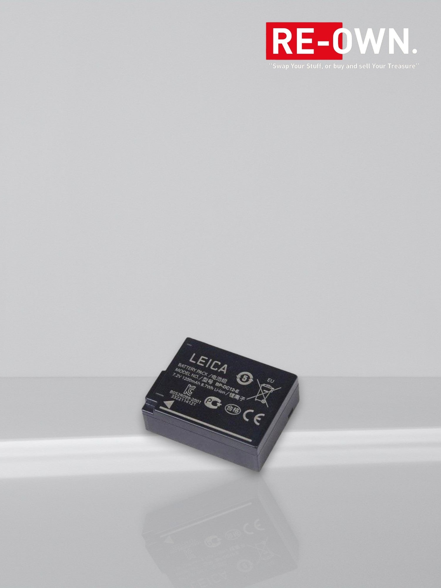 Leica 19500 Q (TYP 116) BP-DC12 Lithium ion accu