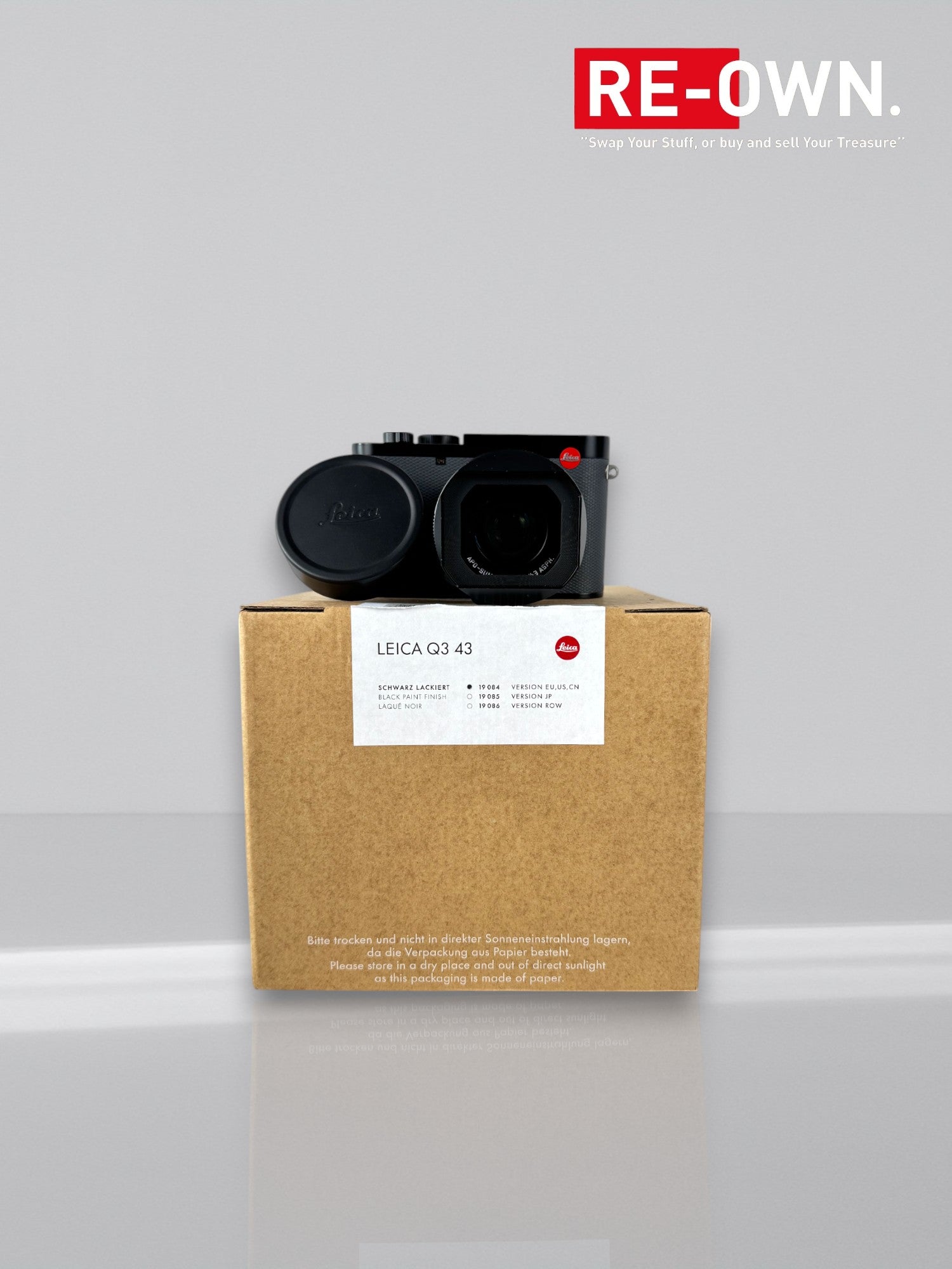 Leica Q3 43mm 19084 **MINT CONDITIE** + Leica factuur