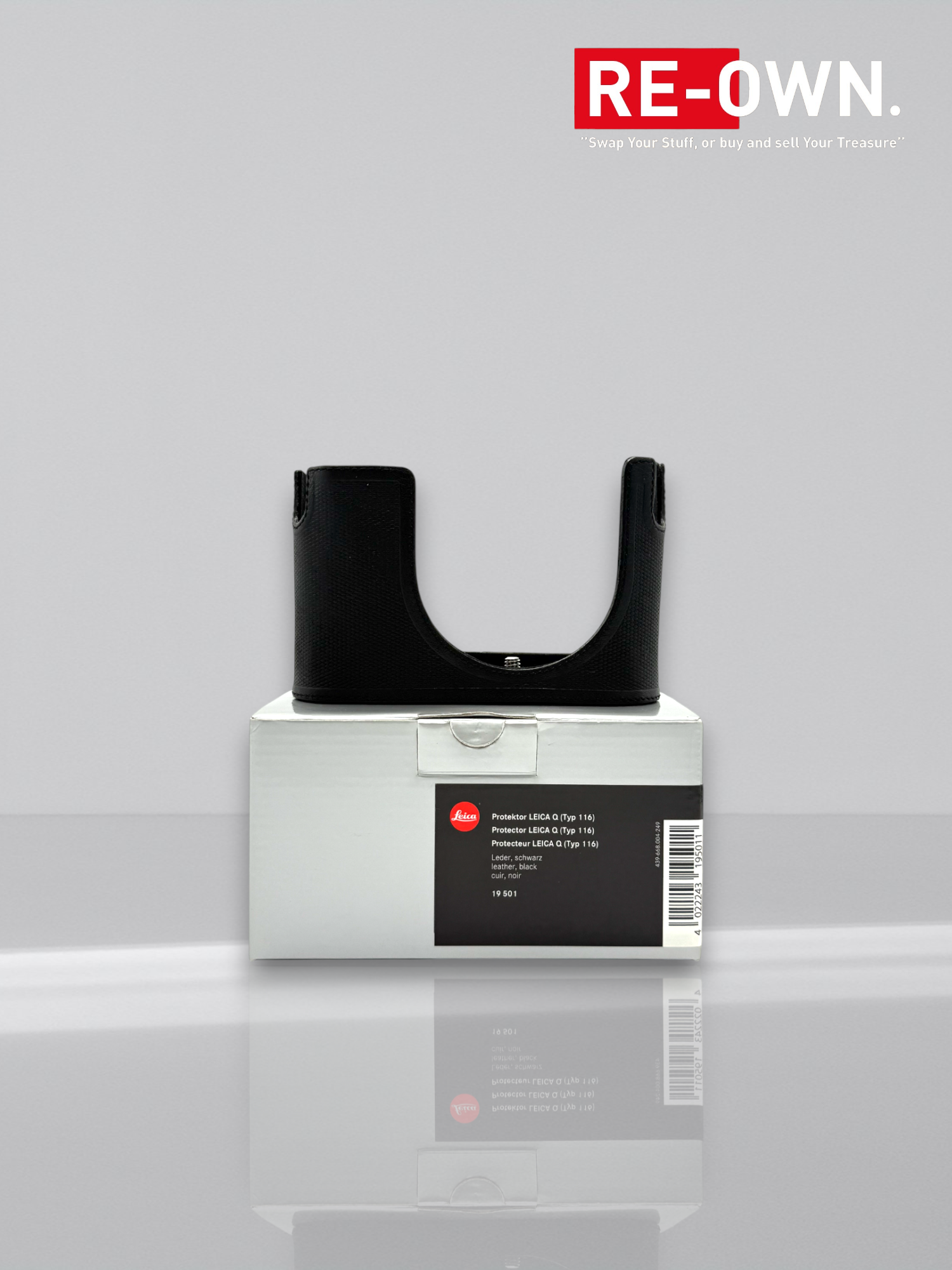 Leica Protektor Leica Q (type 116) lederen case 19501