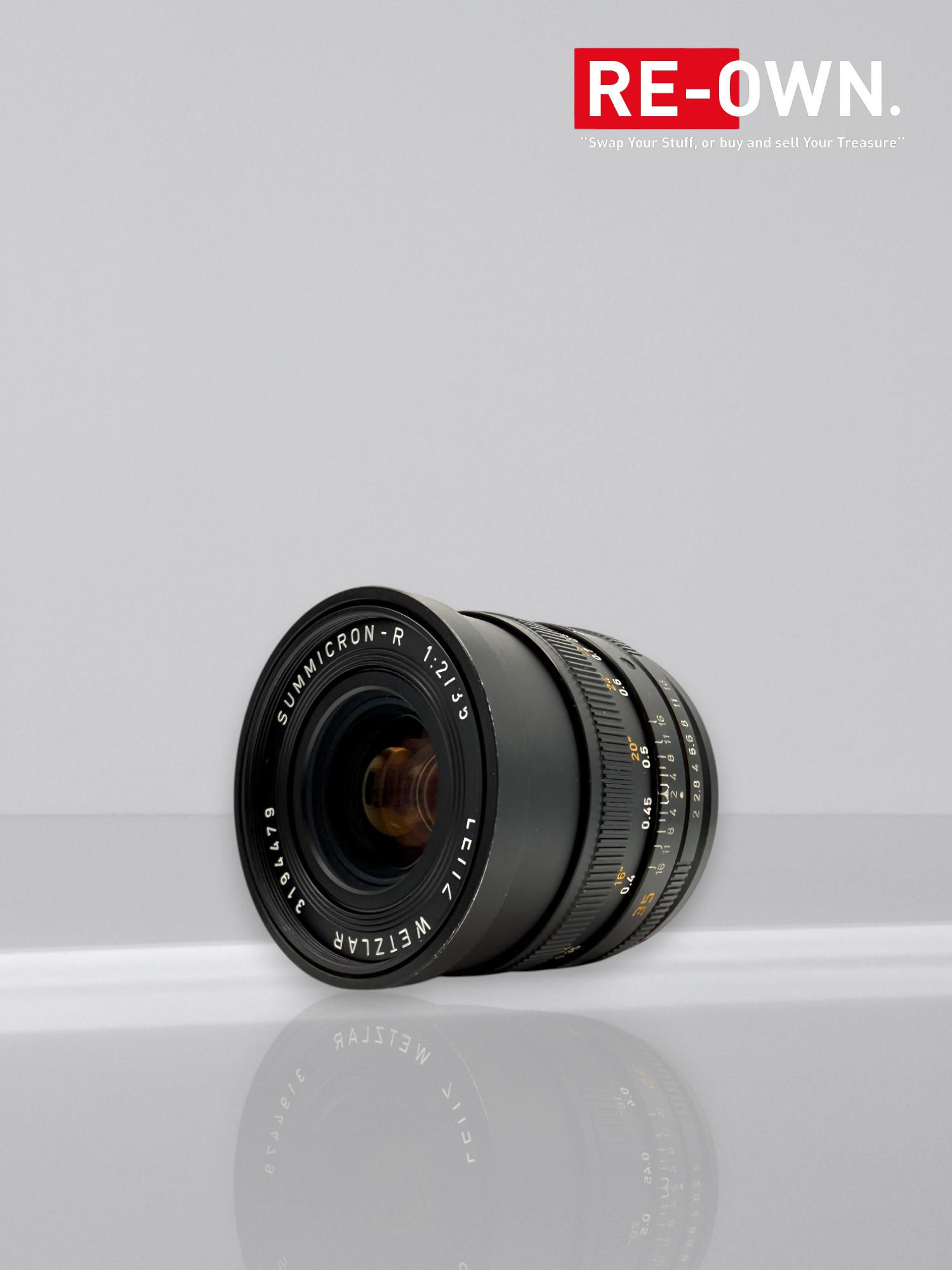 Leica Summicron-R 35mm F/2 (met Canon EF mount)