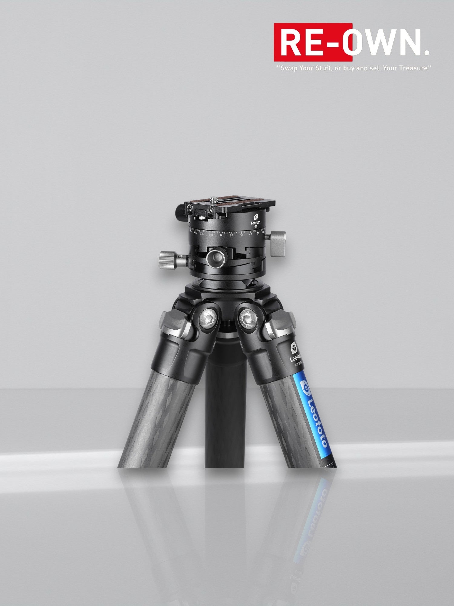Leofoto G2 Panorama Geared Ballhoofd + NP-60