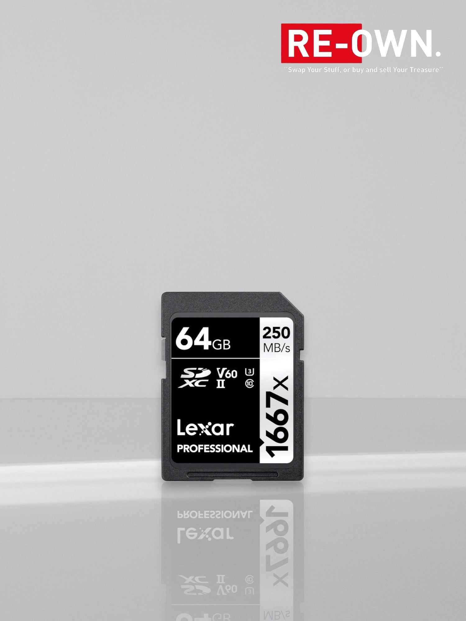 Lexar SDXC Professional 64GB 1667x UHS-II