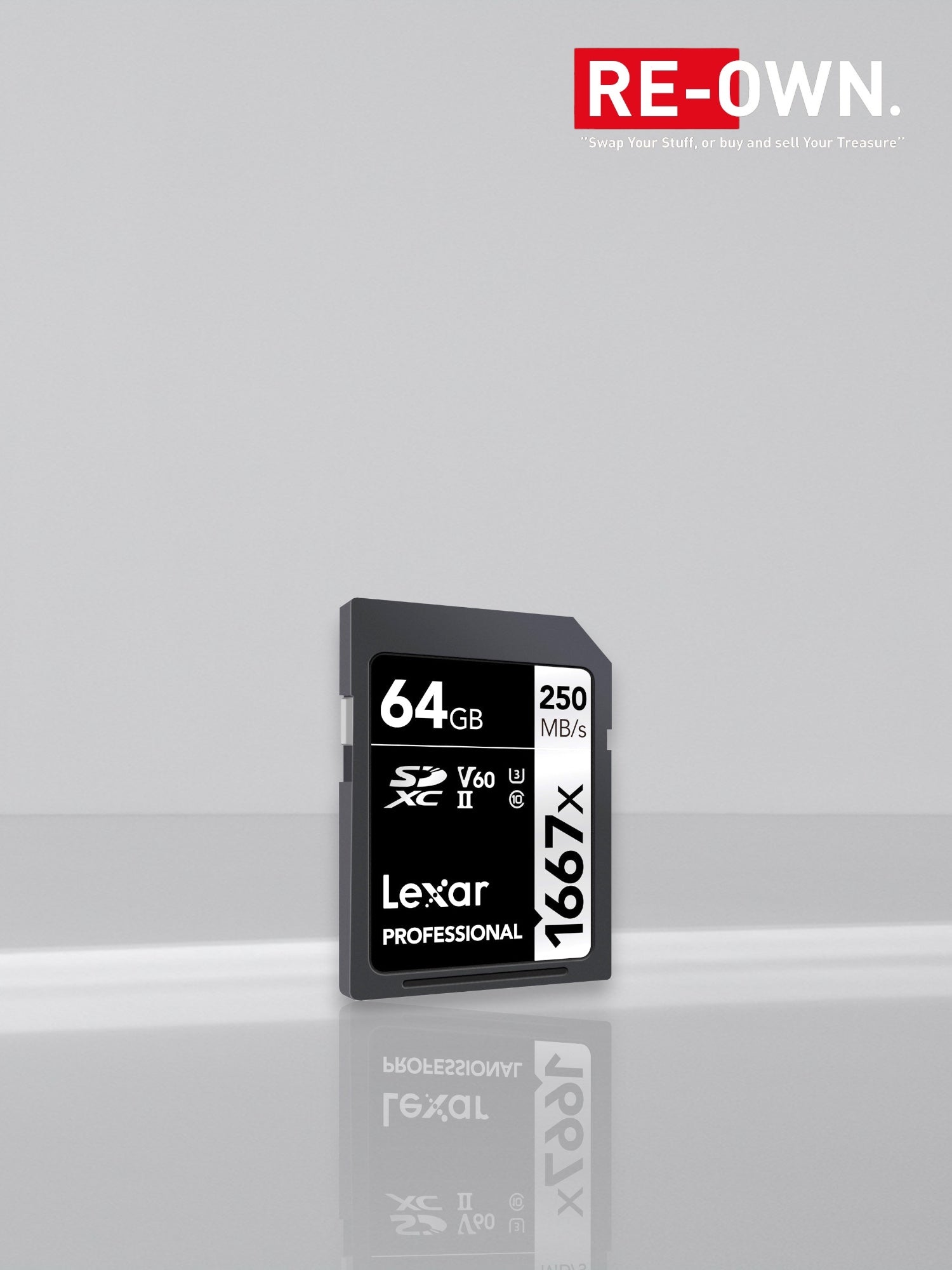 Lexar SDXC Professional 64GB 1667x UHS-II