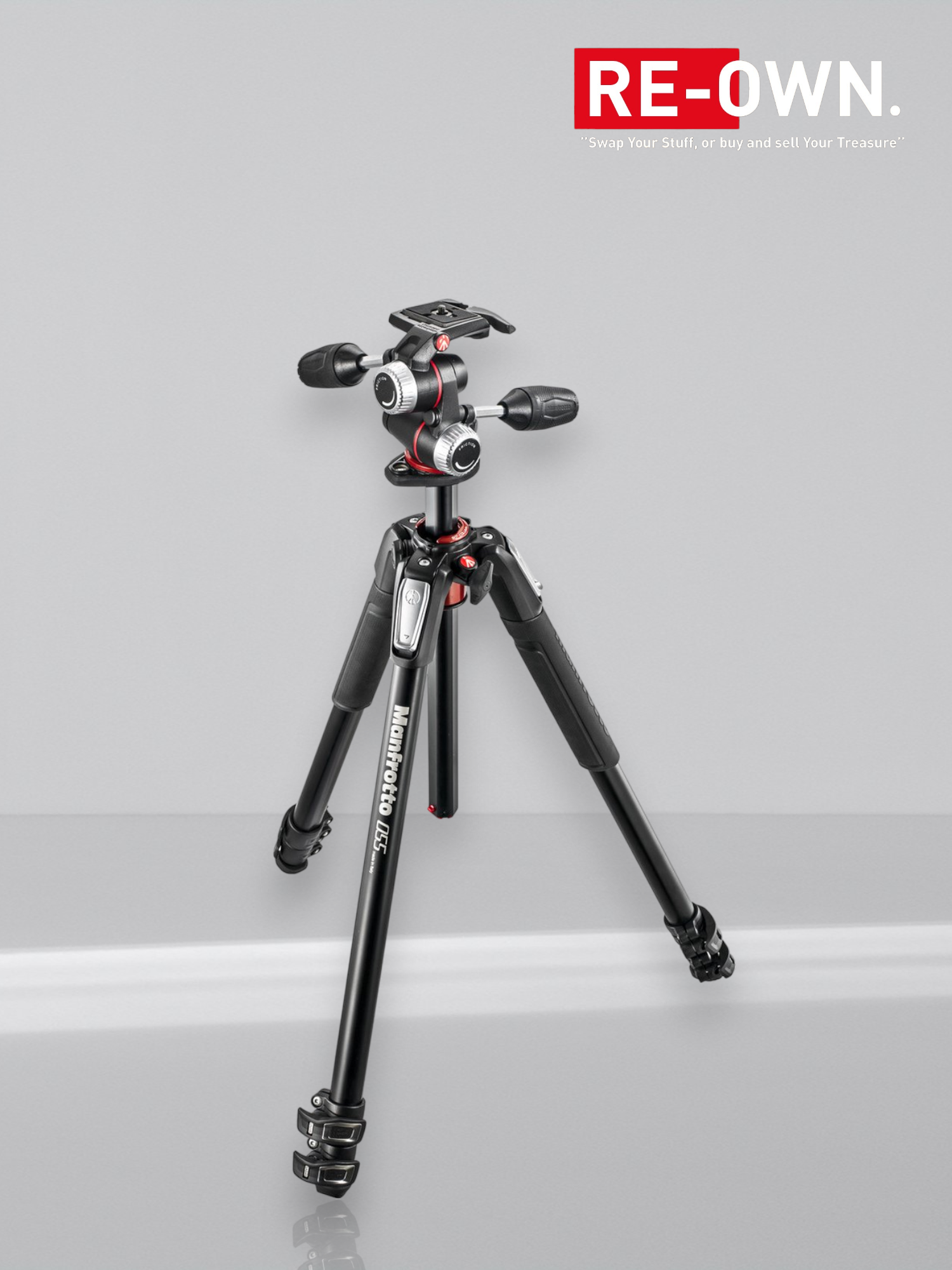 Manfrotto alu kit 3W MK055XPRO3-3W Tripod Kit