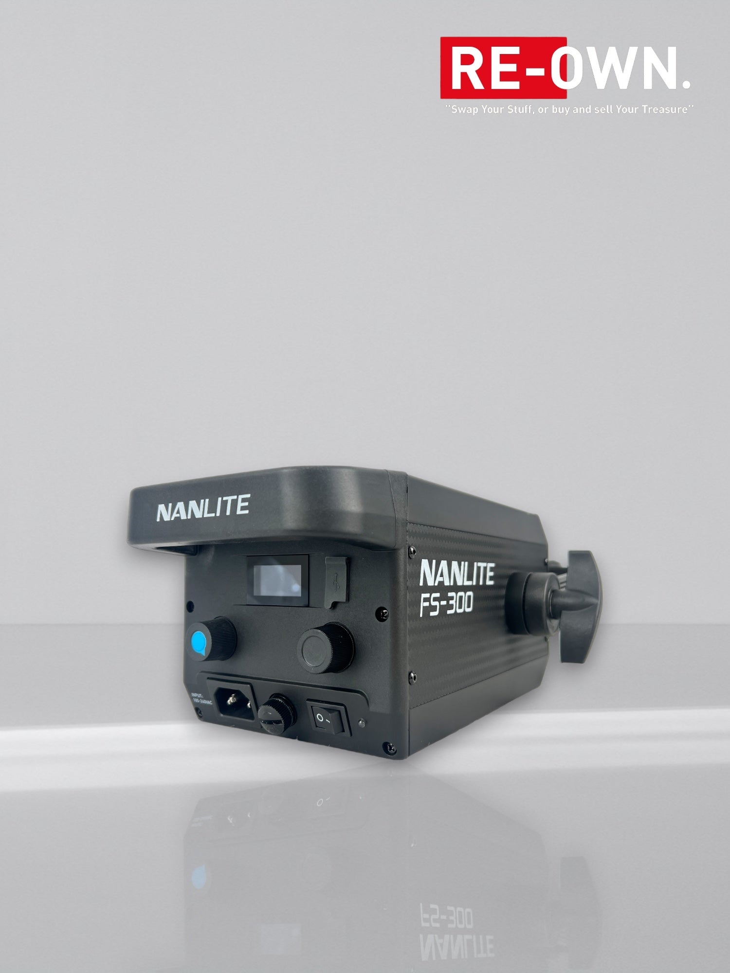 Nanlite FS-300 LED Spot Light (1 x gebruikt)