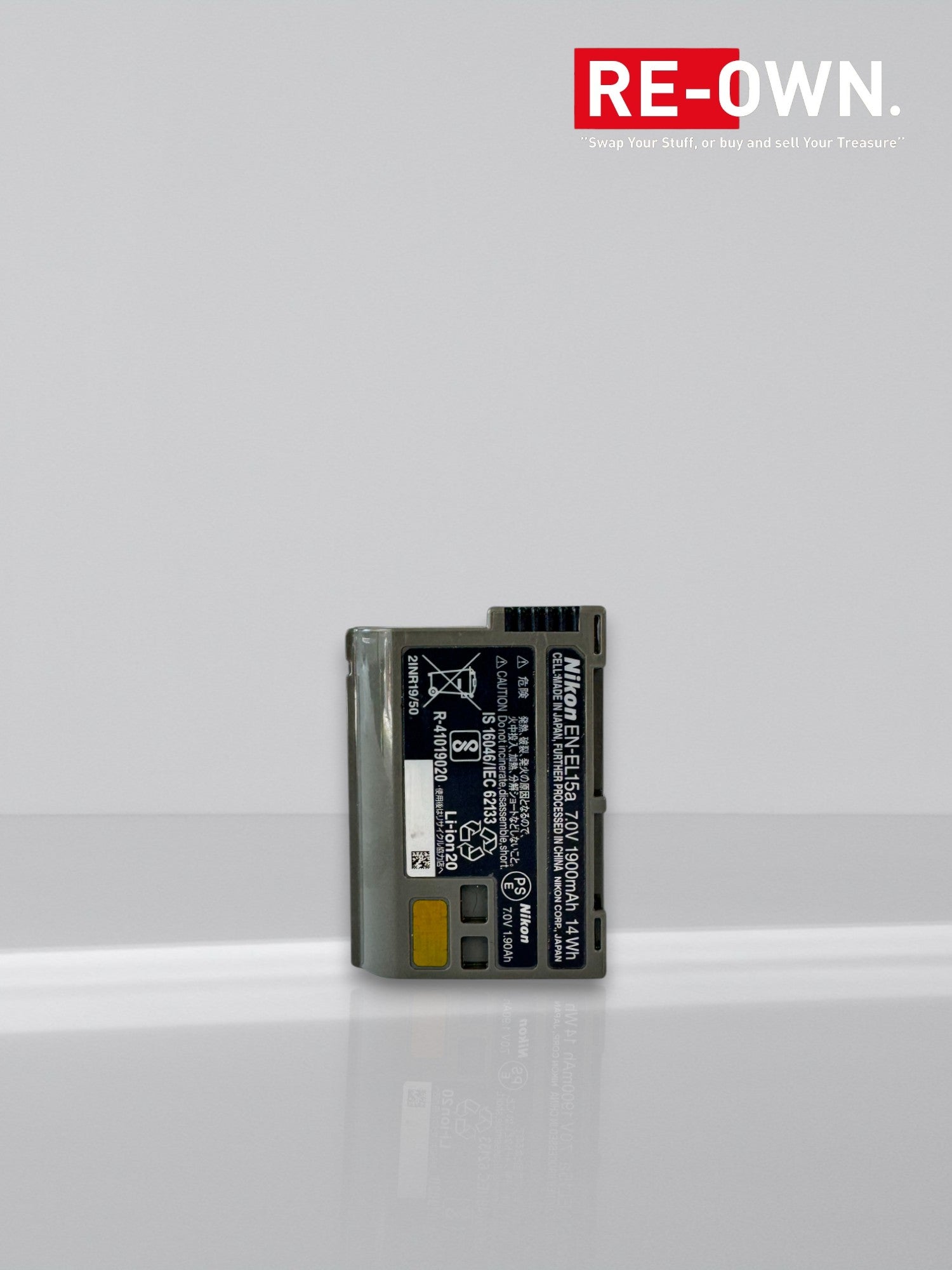 Nikon EN-EL15a 100% originele batterij Nikon