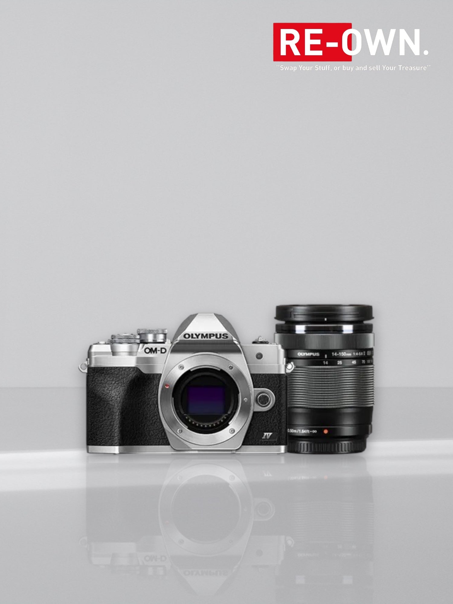 OM SYSTEM E-M10 IV 14-150mm II Kit Silver