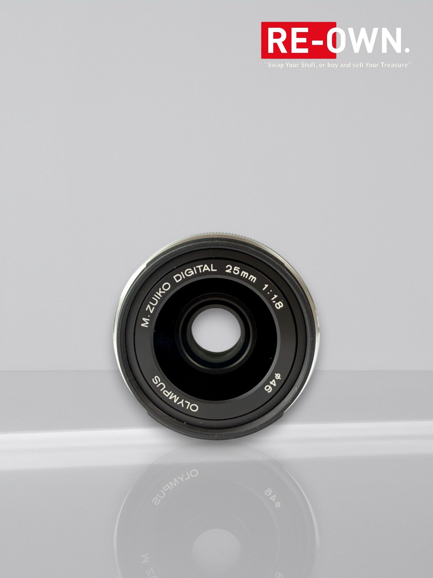 Olympus M.Zuiko Digital ED 25mm f/1.8 (silver + extra's)