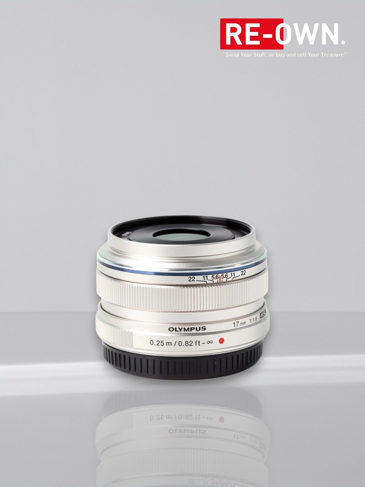 Olympus M.Zuiko Digital 17mm f/1.8 Silver