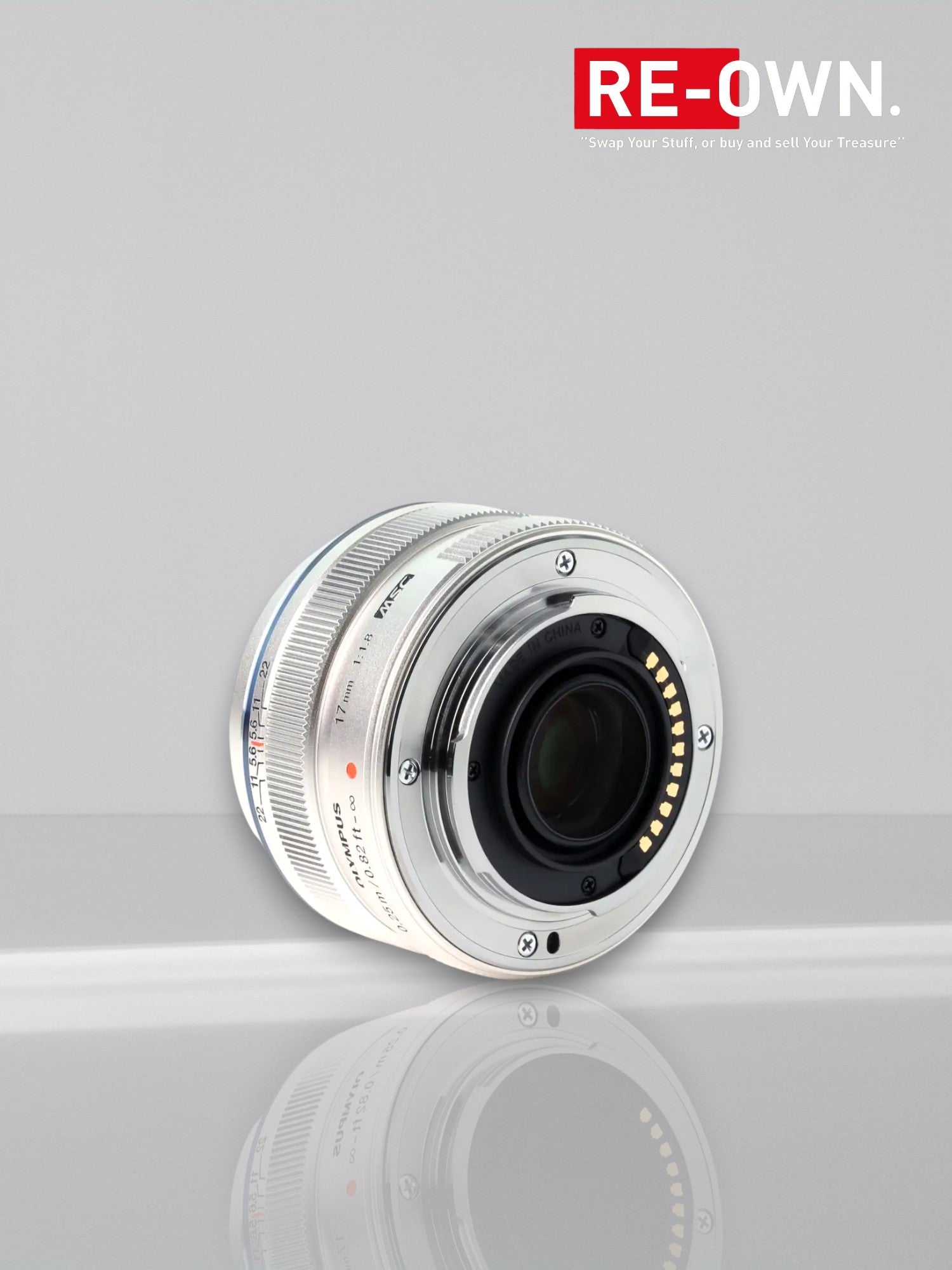 Olympus M.Zuiko Digital 17mm f/1.8 Silver