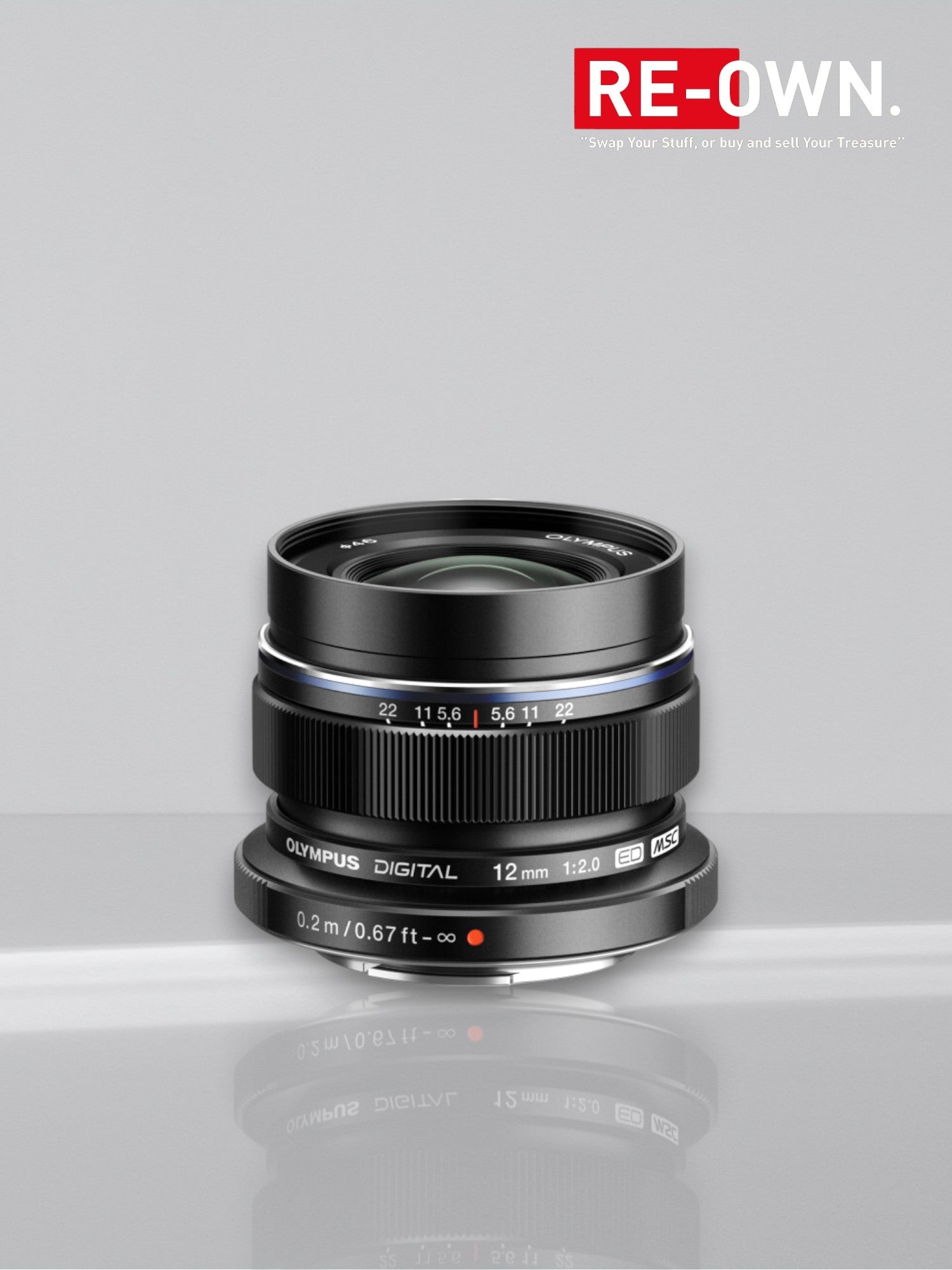 Olympus M.Zuiko Digital ED 12mm f/2.0 Black
