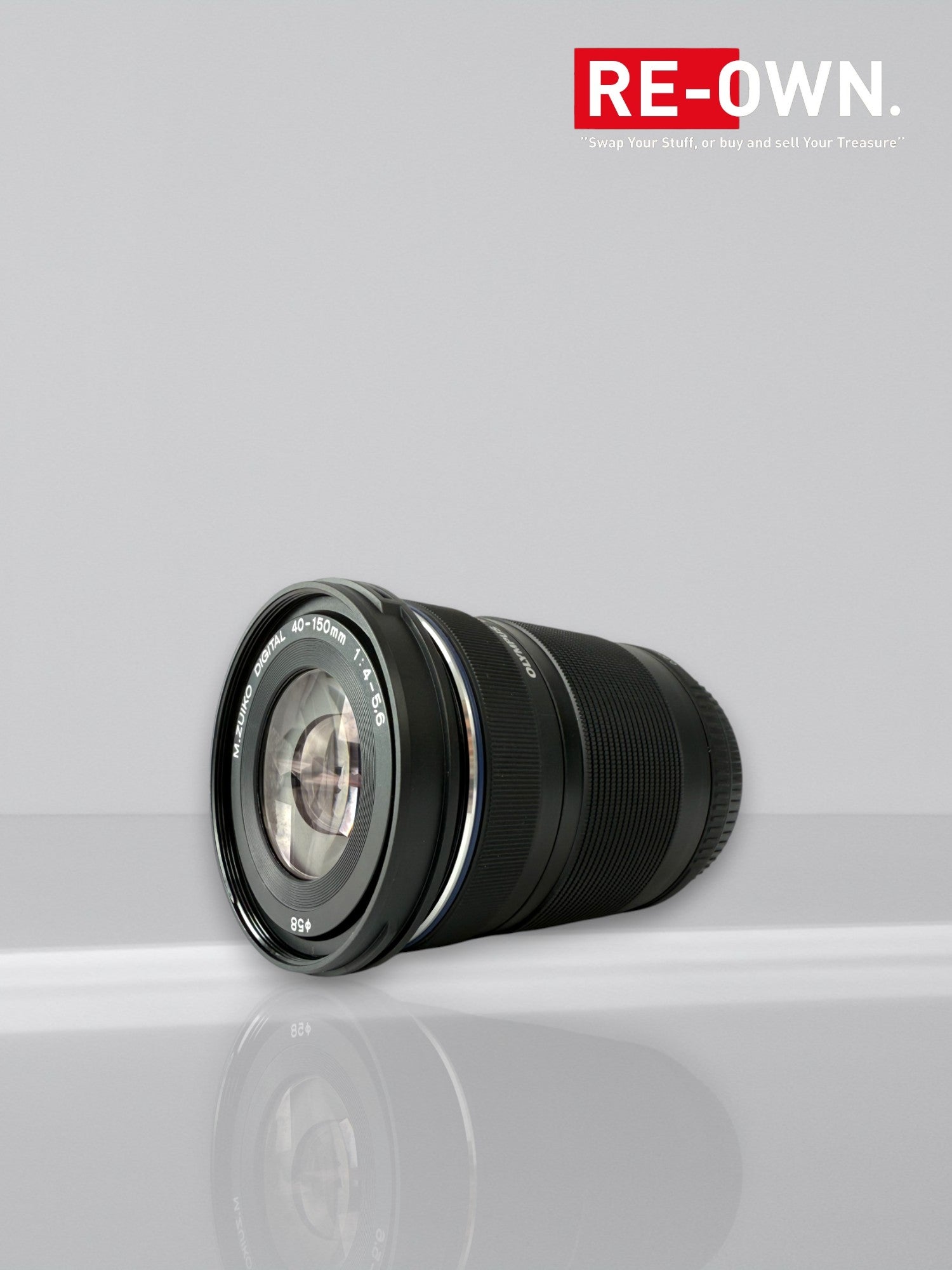 Olympus OM SYSTEM M.Zuiko Digital ED 40-150mm F/4.0-5.6 R zwart