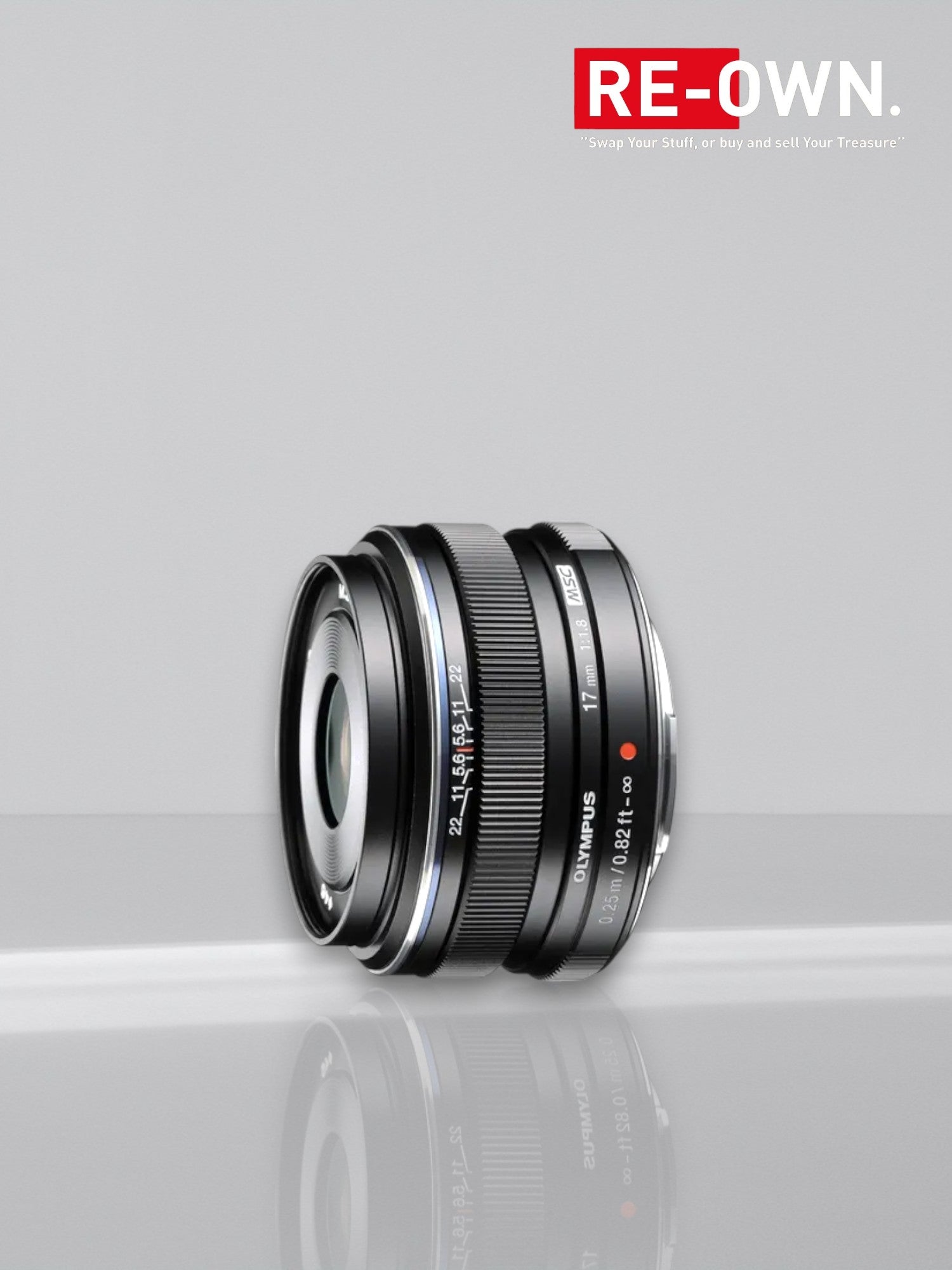 Olympus MFT 17mm F/1.8 zwart M.Zuiko Digital
