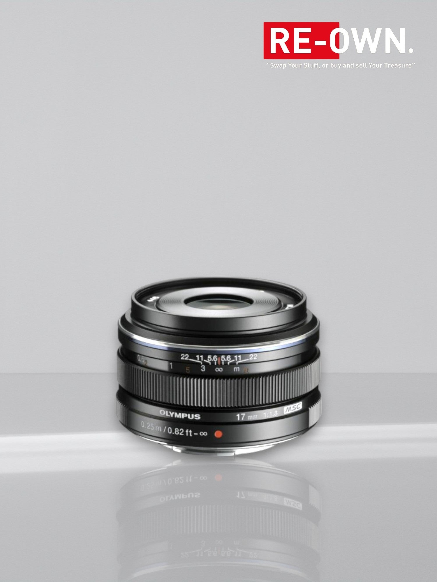 Olympus MFT 17mm F/1.8 zwart M.Zuiko Digital