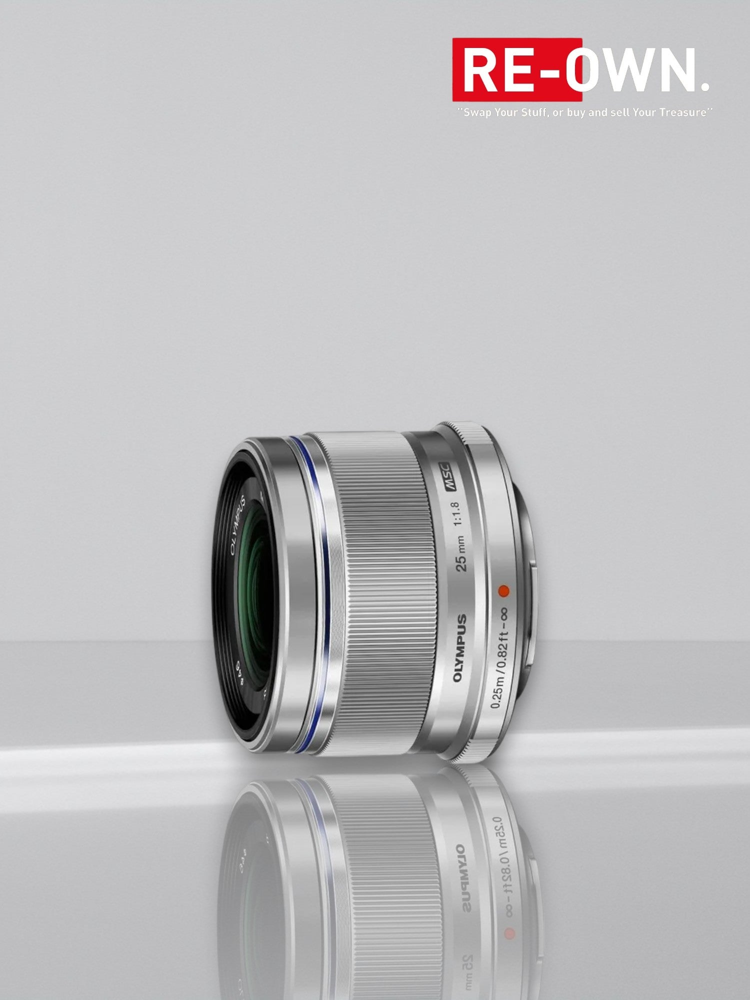 Olympus MFT 25mm F/1.8 zilver M.Zuiko Digital