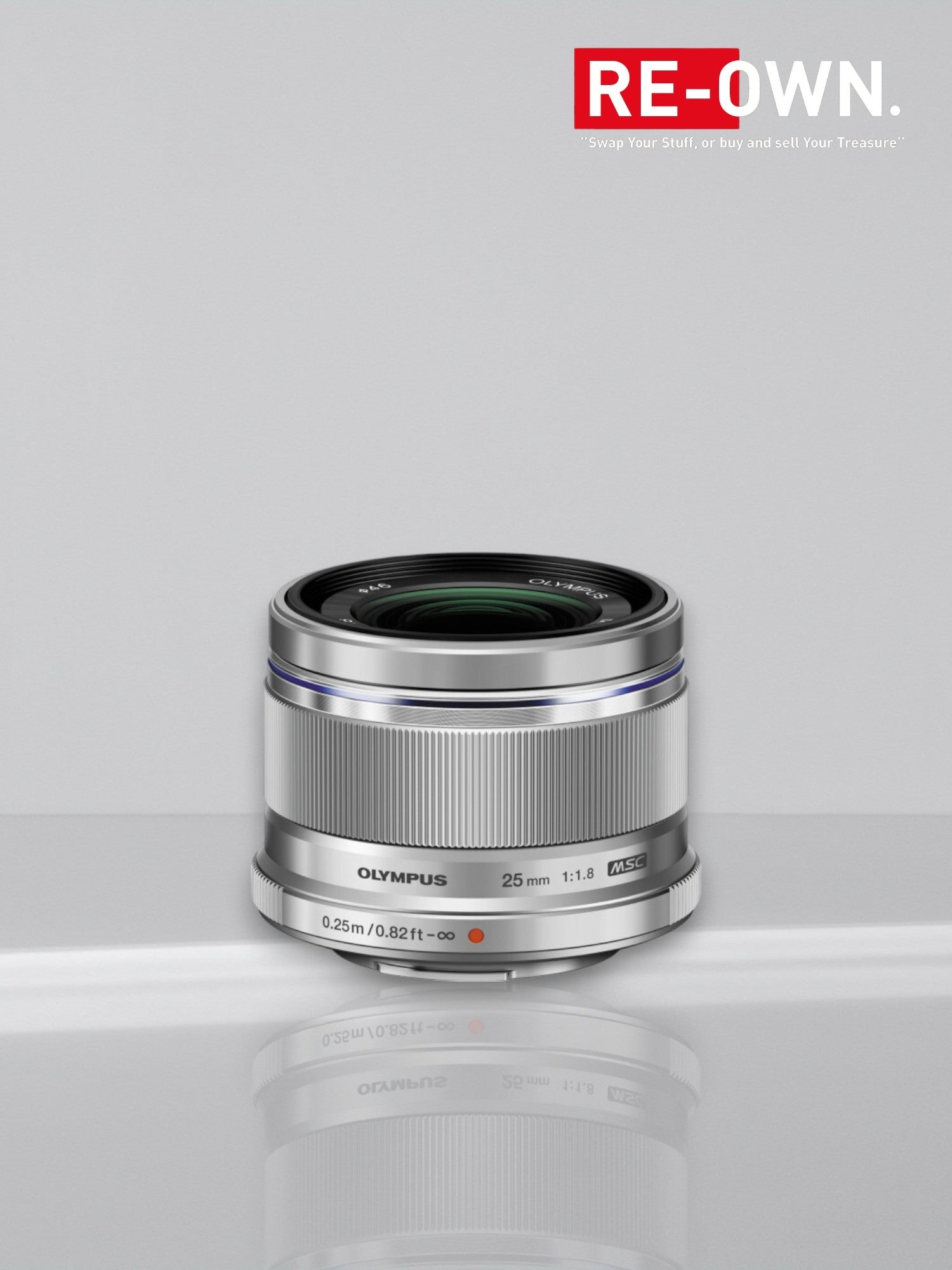 Olympus MFT 25mm F/1.8 zilver M.Zuiko Digital