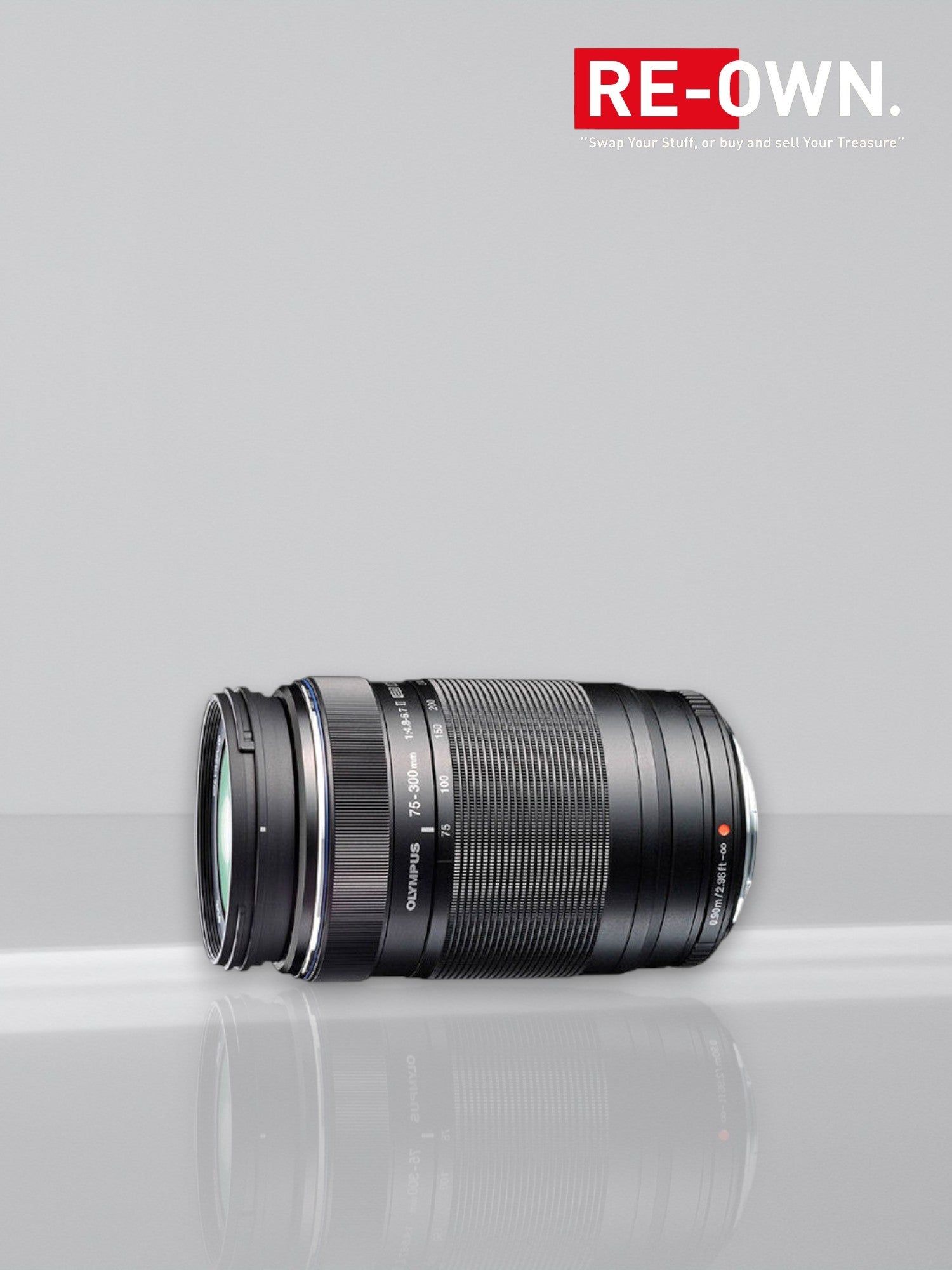Olympus OM SYSTEM MFT 75-300mm F/4.8-6.7 zwart ED II M.Zuiko Digital